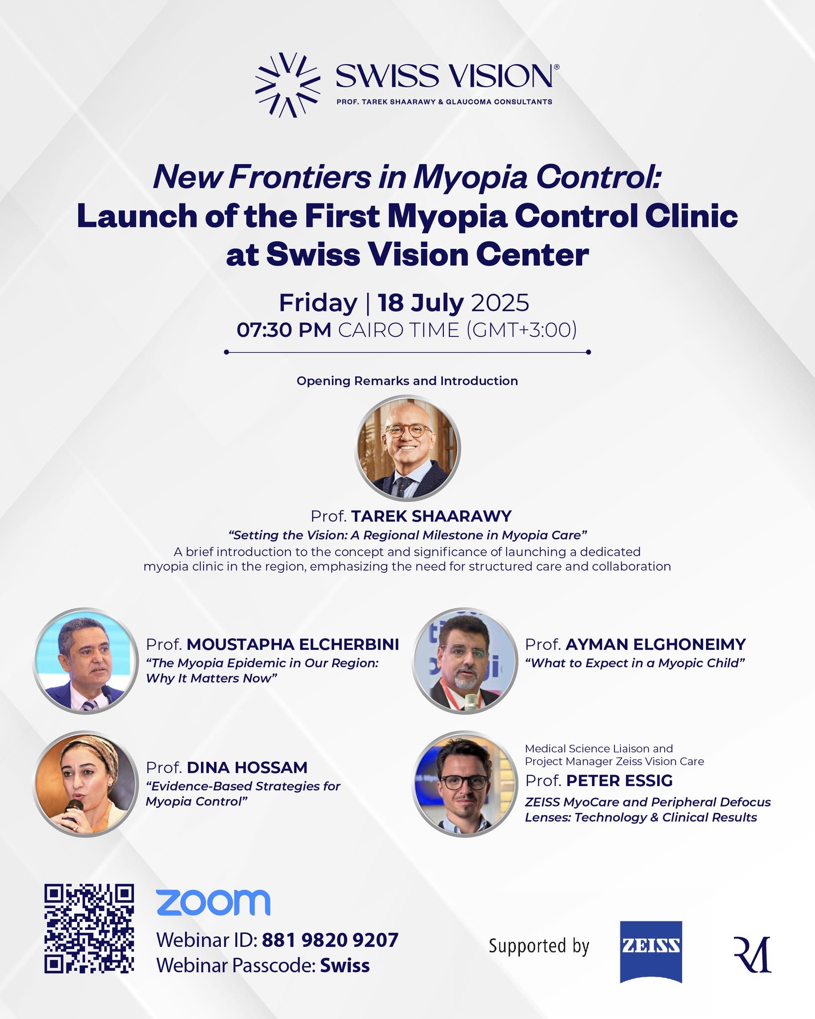RM Events - 📣 Happening Tomorrow! Swiss Vision Center... | Facebook