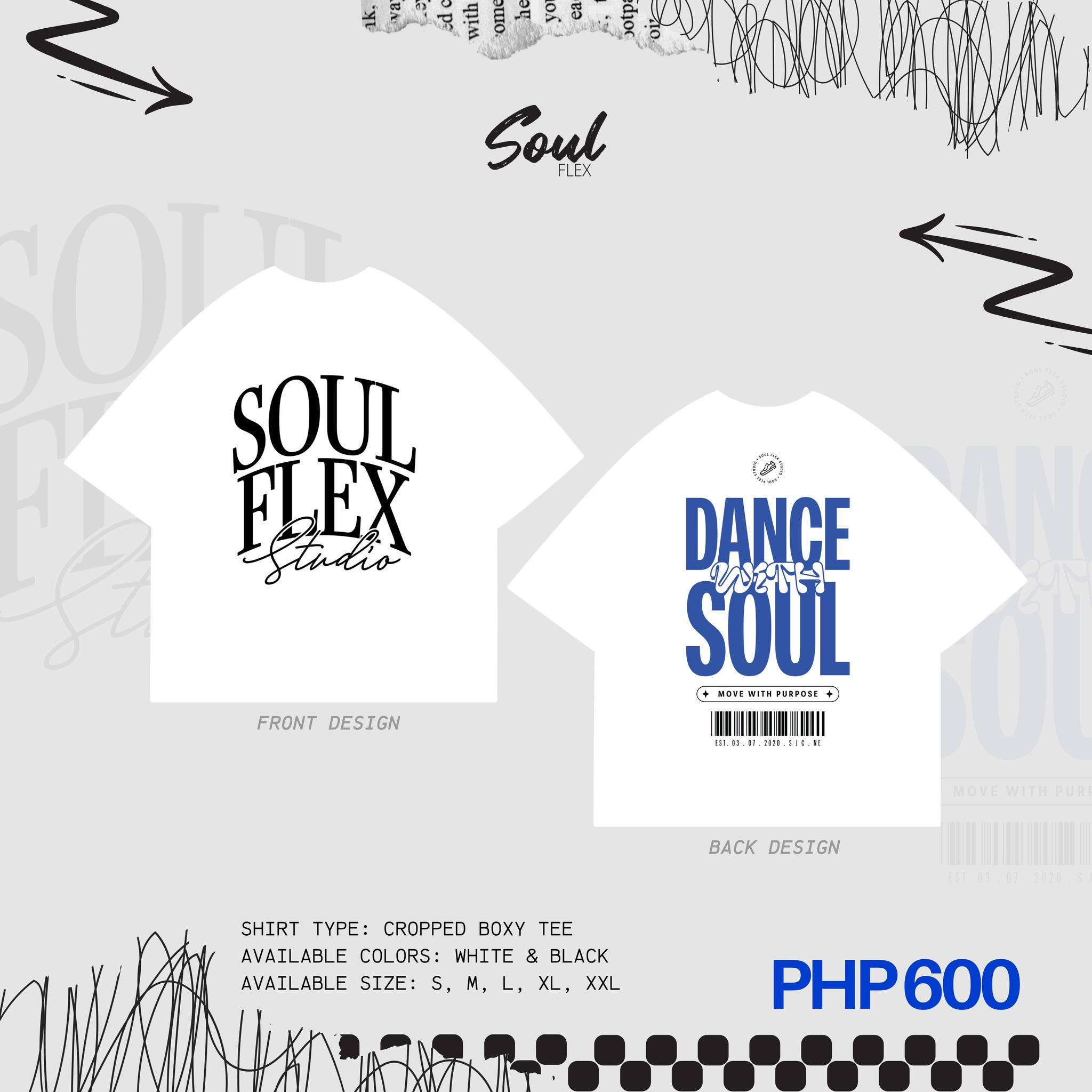 ? NEW MERCH DROP! ? Say hello to the NEW official Soul Flex Tee 