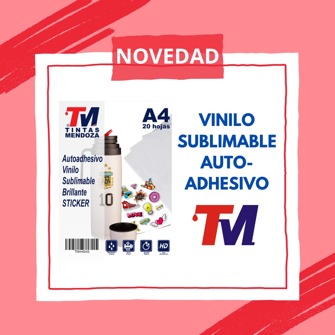 Tintas - :::: NUEVO INGRESO :::: VINILO AUTOADHESIVO SUBLIMABLE # ...