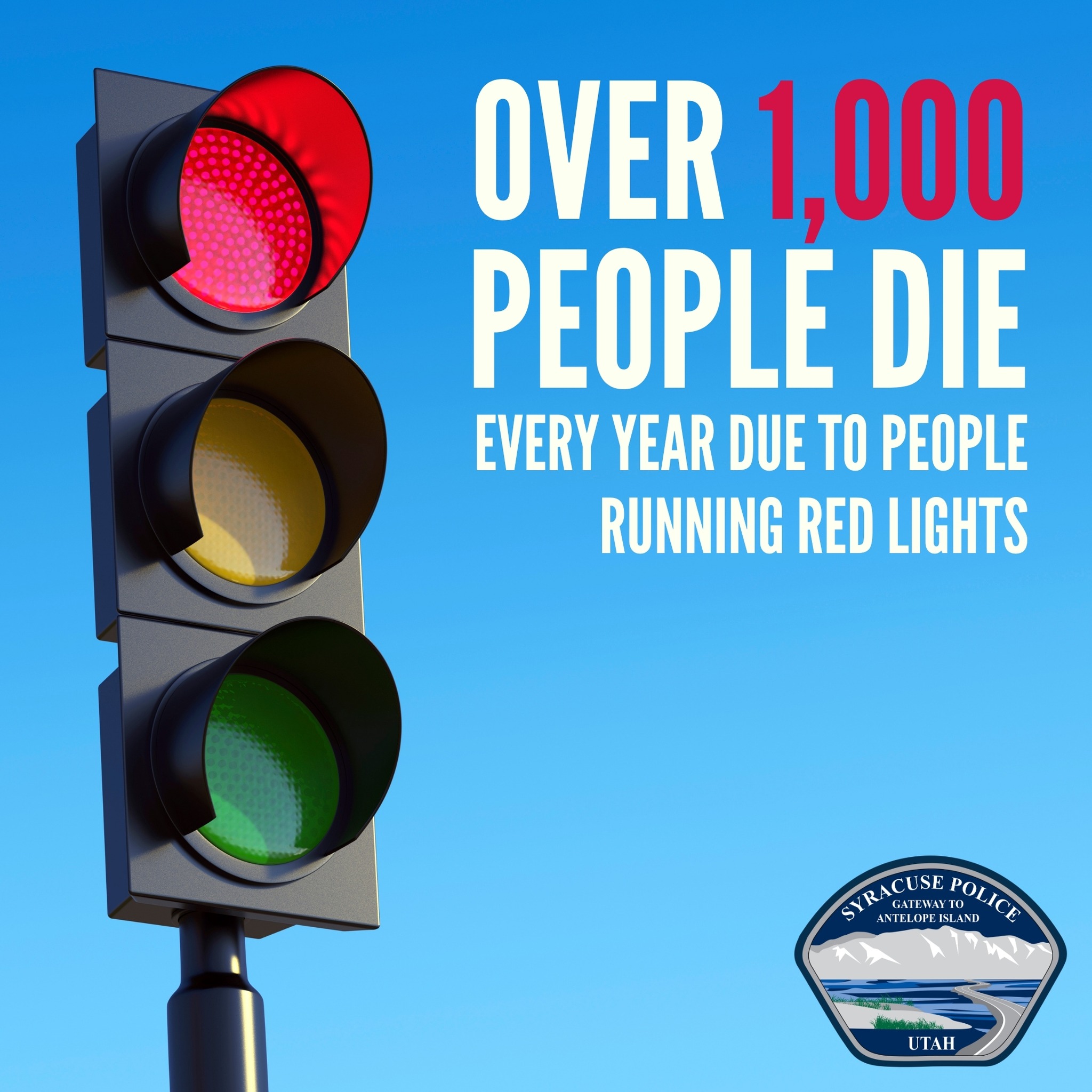 Syracuse - 🚦 It’s Stop On Red week! Every red light means STOP, so no ...