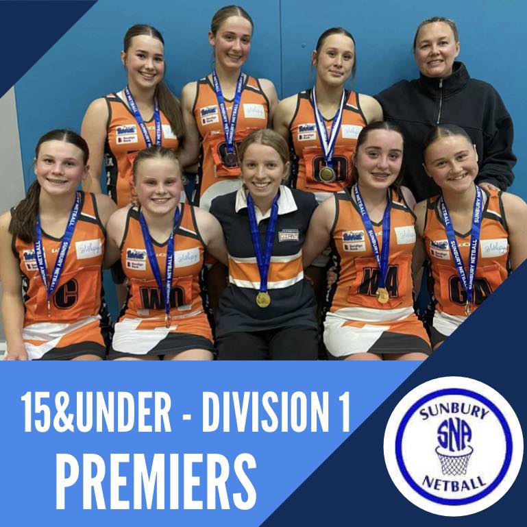 Congratulations to our 15... - Sunbury Netball Association | Facebook