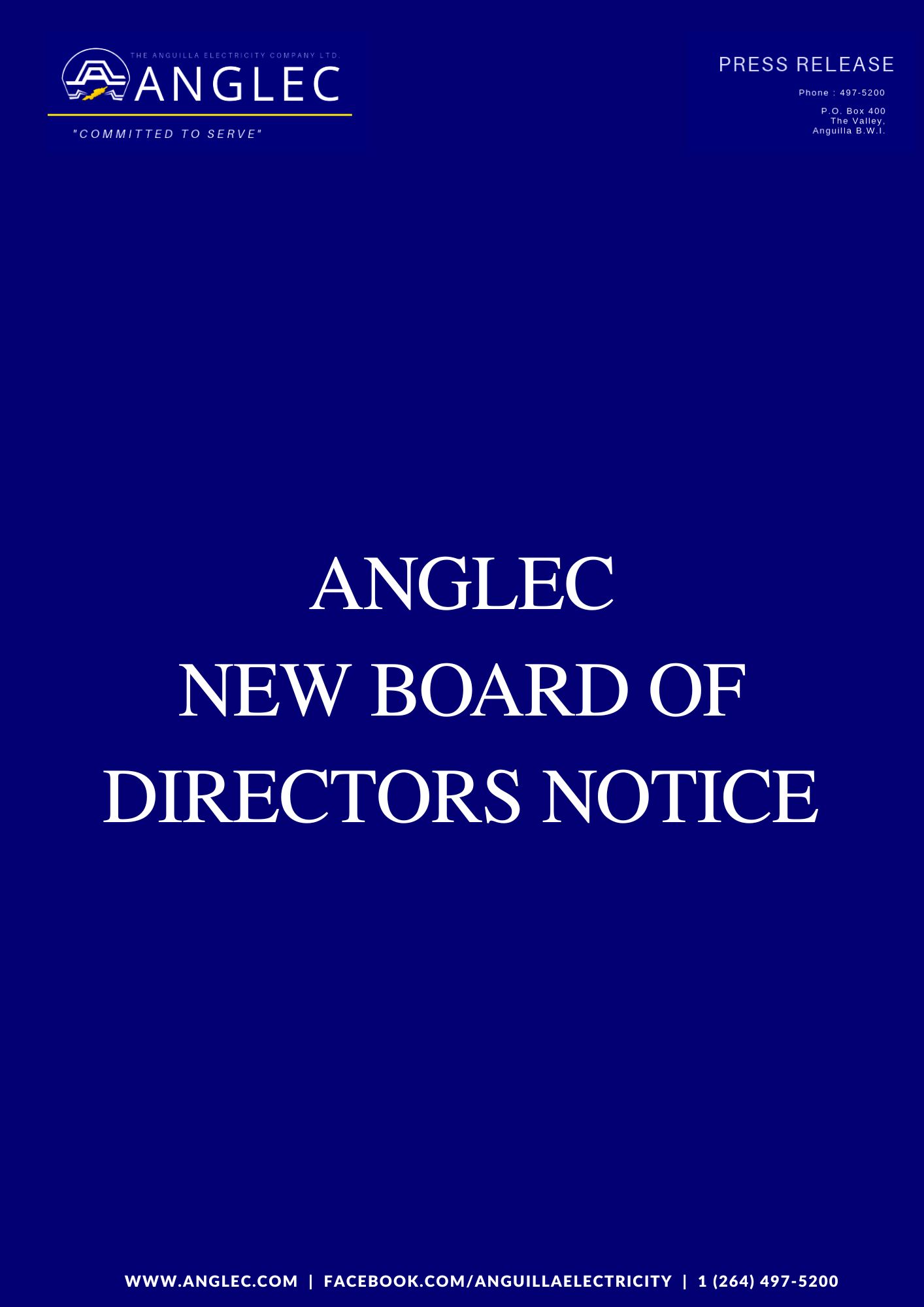 ANGLEC - The Anguilla Electricity Company Limited (ANGLEC)... | Facebook