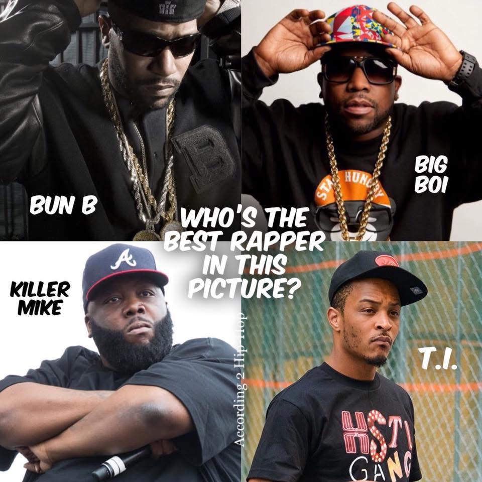 According - Who’s the best Rapper in this picture? | Facebook