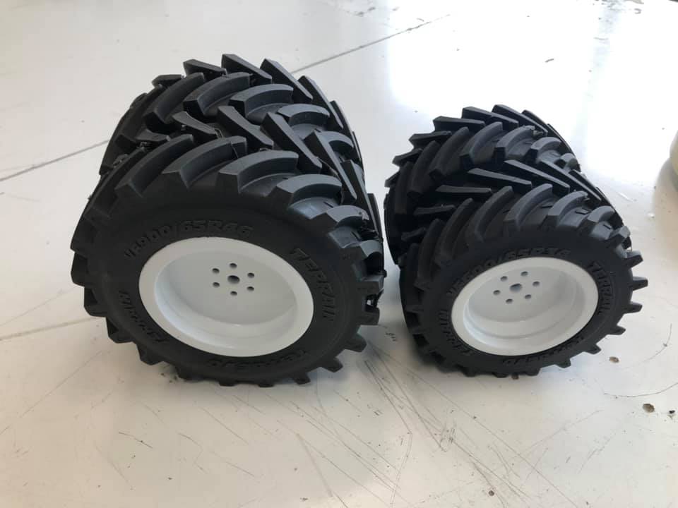 SL03050 Sollevatore carrellato per sollevamento e spostamento trattori
