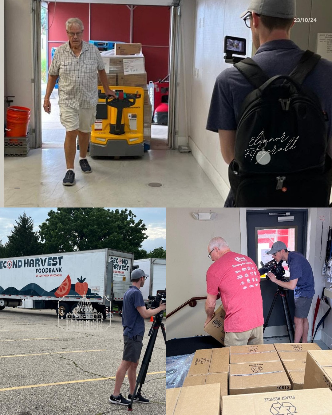 The Bridge - 🎬 Behind the Scenes (and Behind the Pallets!) We were ...