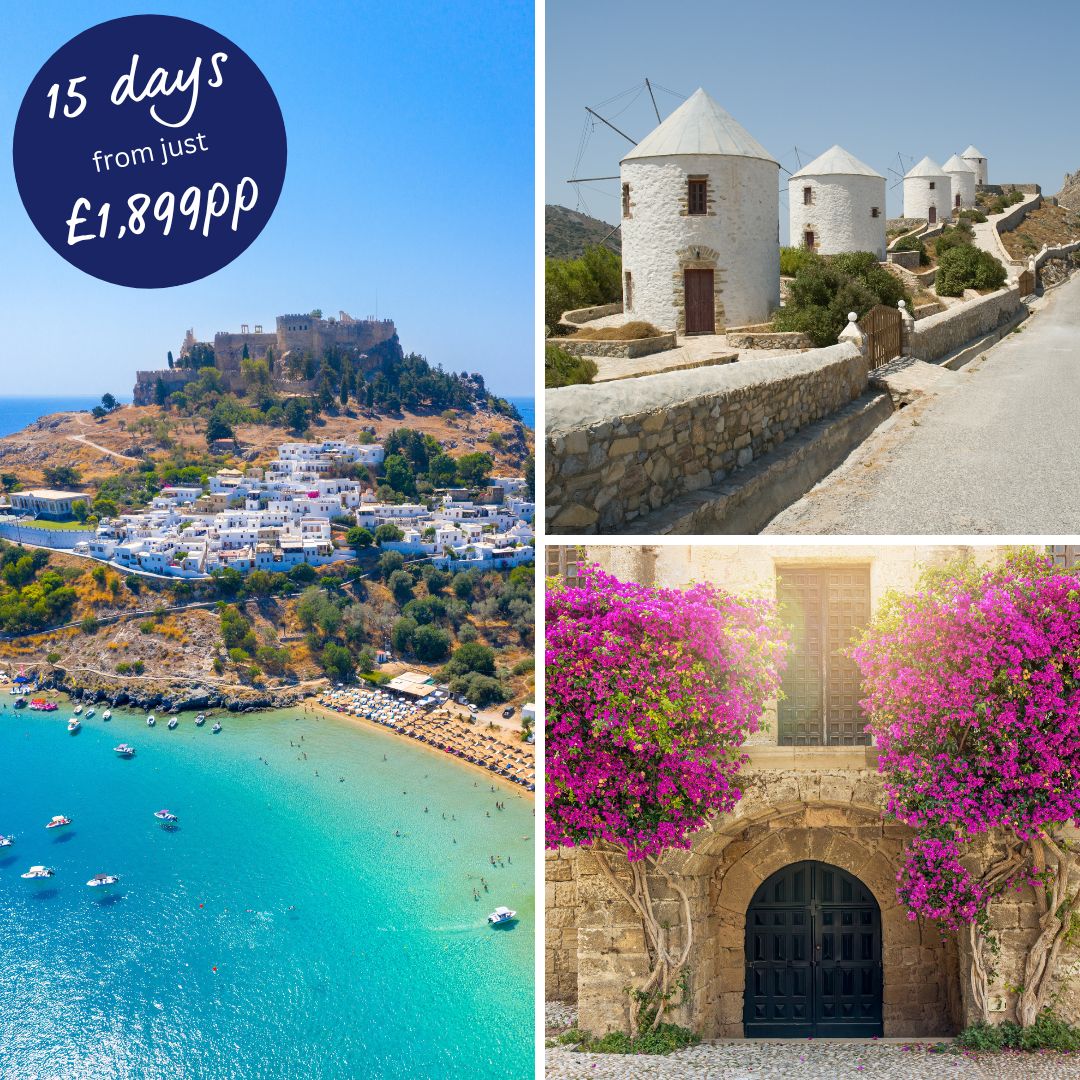 Just - The ultimate Greek island hopping adventure. 🇬🇷🛳️ The best way ...