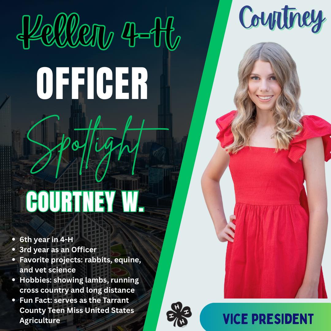 Keller - ****Officer Spotlight**** Meet Courtney! Courtney will serve ...