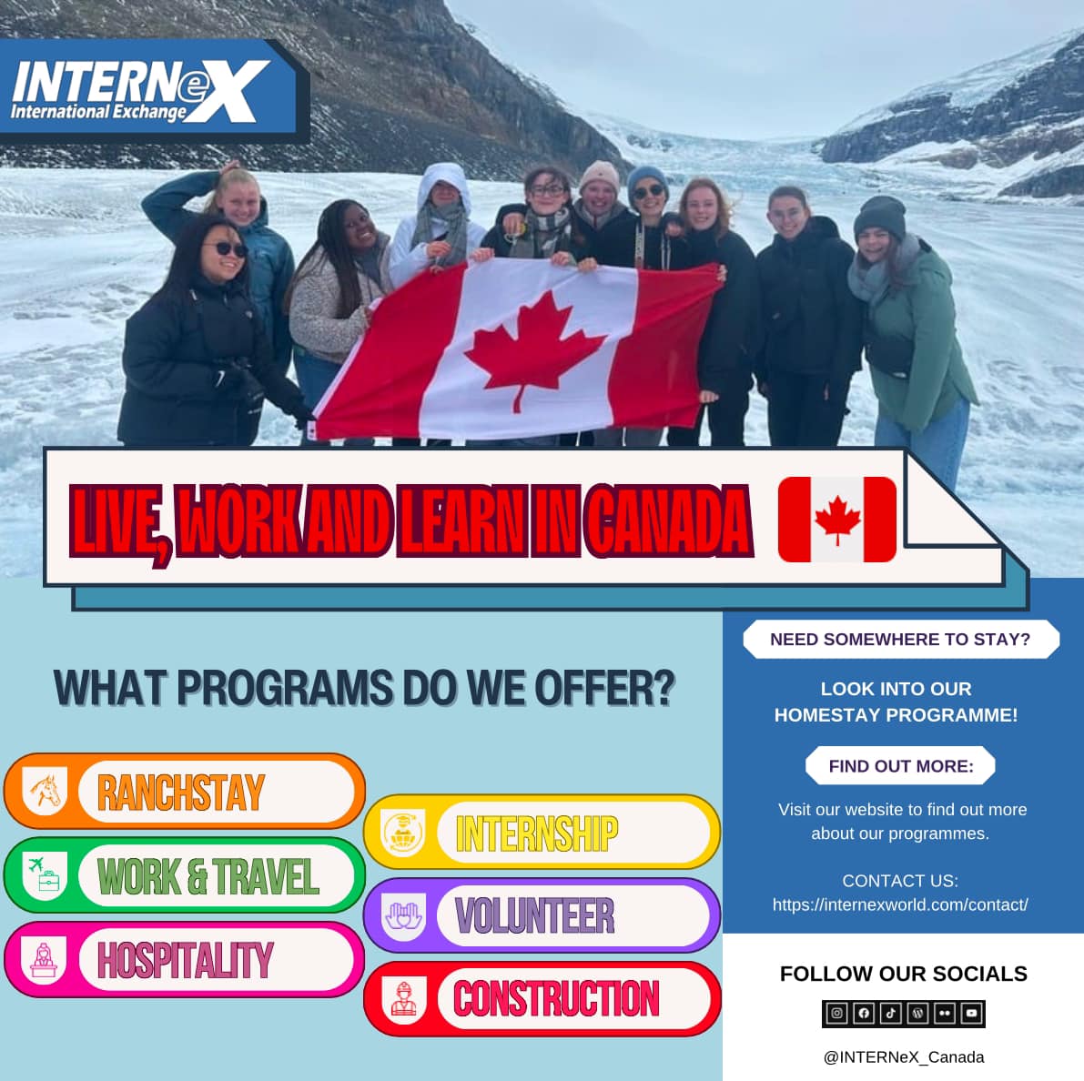 INTERNeX international exchange | Vancouver BC