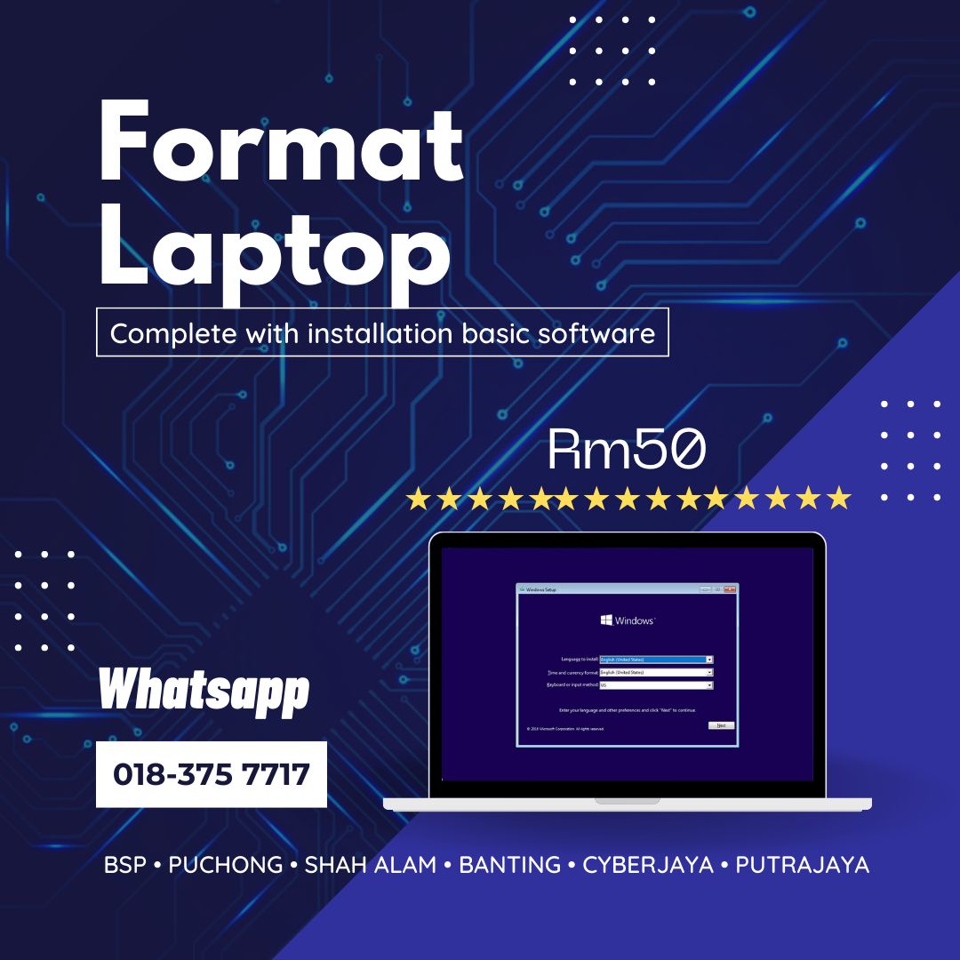 Zam - Service Format Windows 10 @ 11 | Install MS Office Repair Laptop ...
