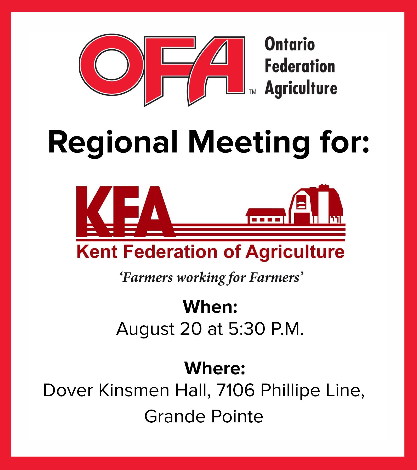 Attention OFA members... - Ontario Federation of Agriculture | Facebook