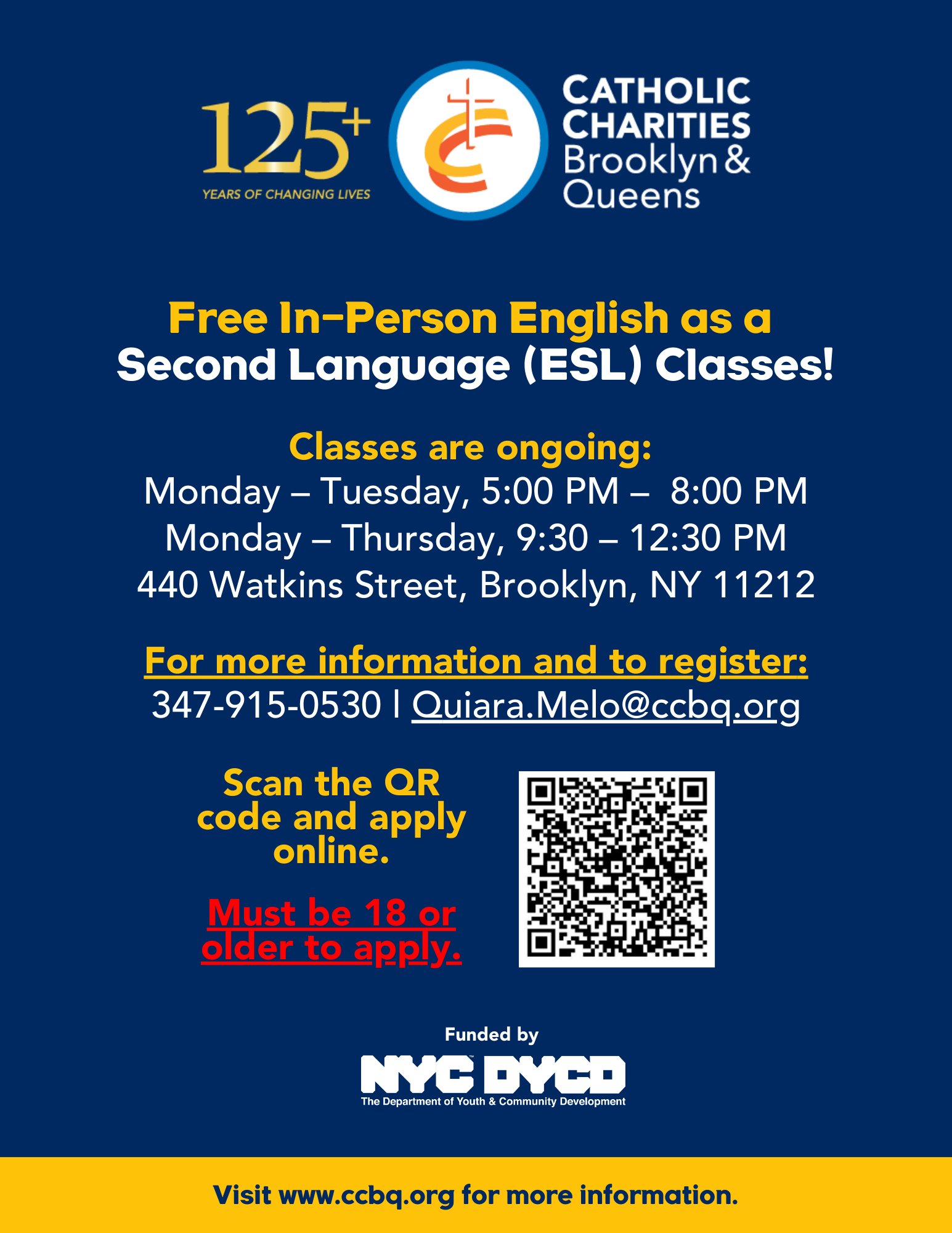 🚀 Boost your... - Catholic Charities Brooklyn and Queens | Facebook