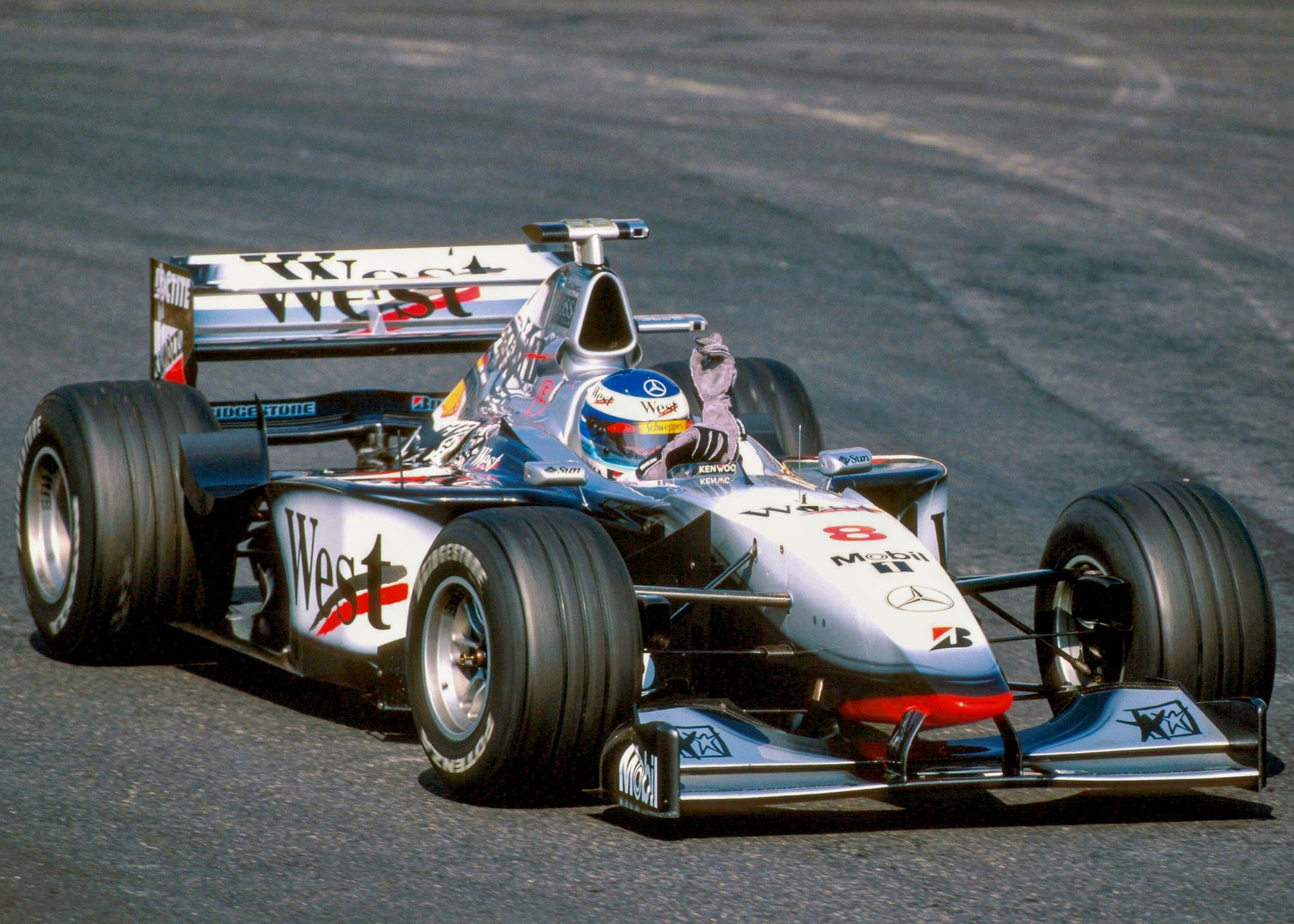 The 1998 Japanese Grand Prix saw Mika Hakkinen win his first title