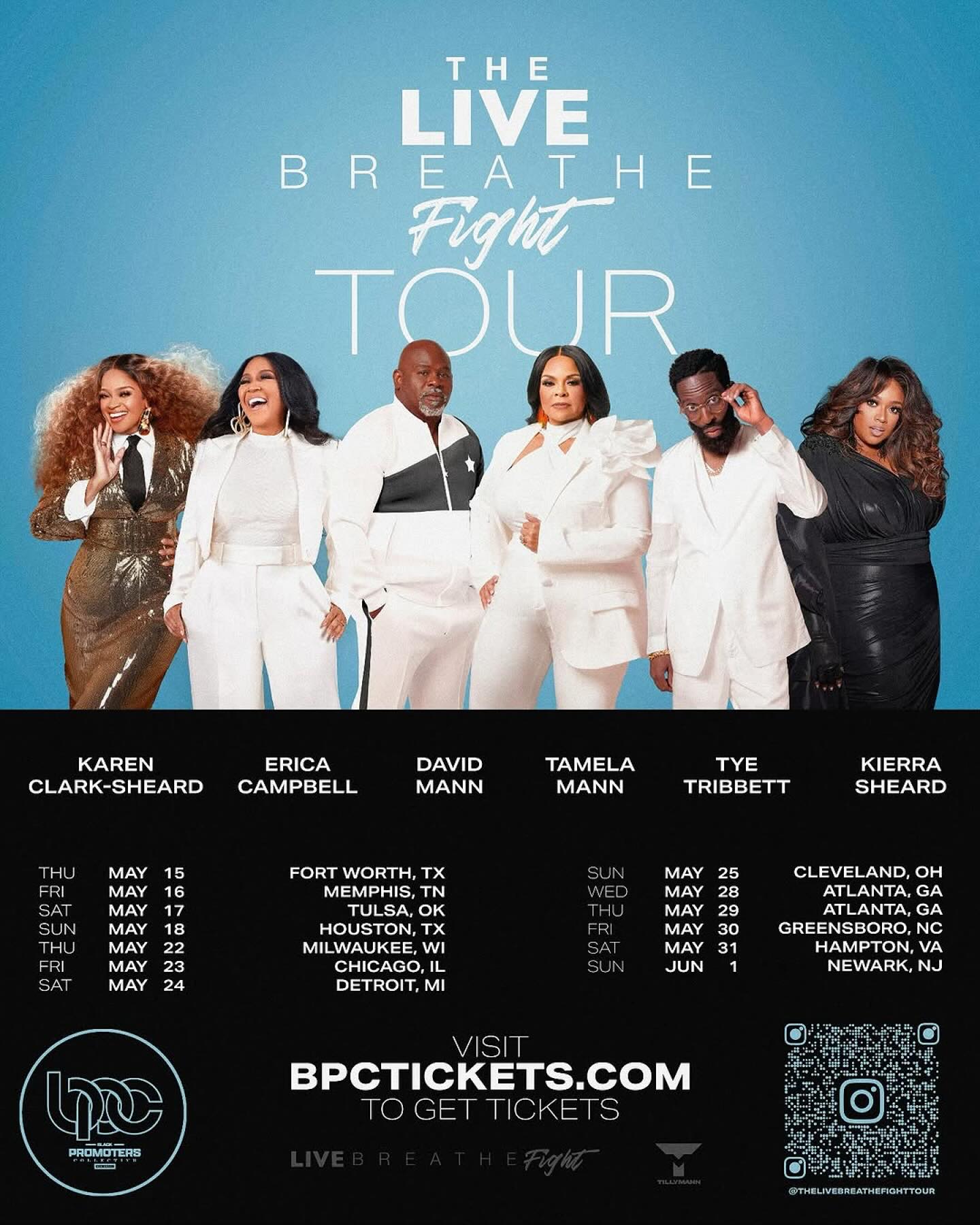 The Live Breathe Fight Tour is coming to a city near YOU! Join