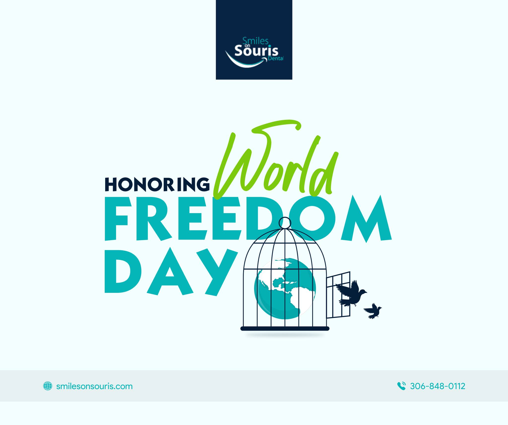 Smiles - Today, we celebrate the power of freedom and the importance of ...
