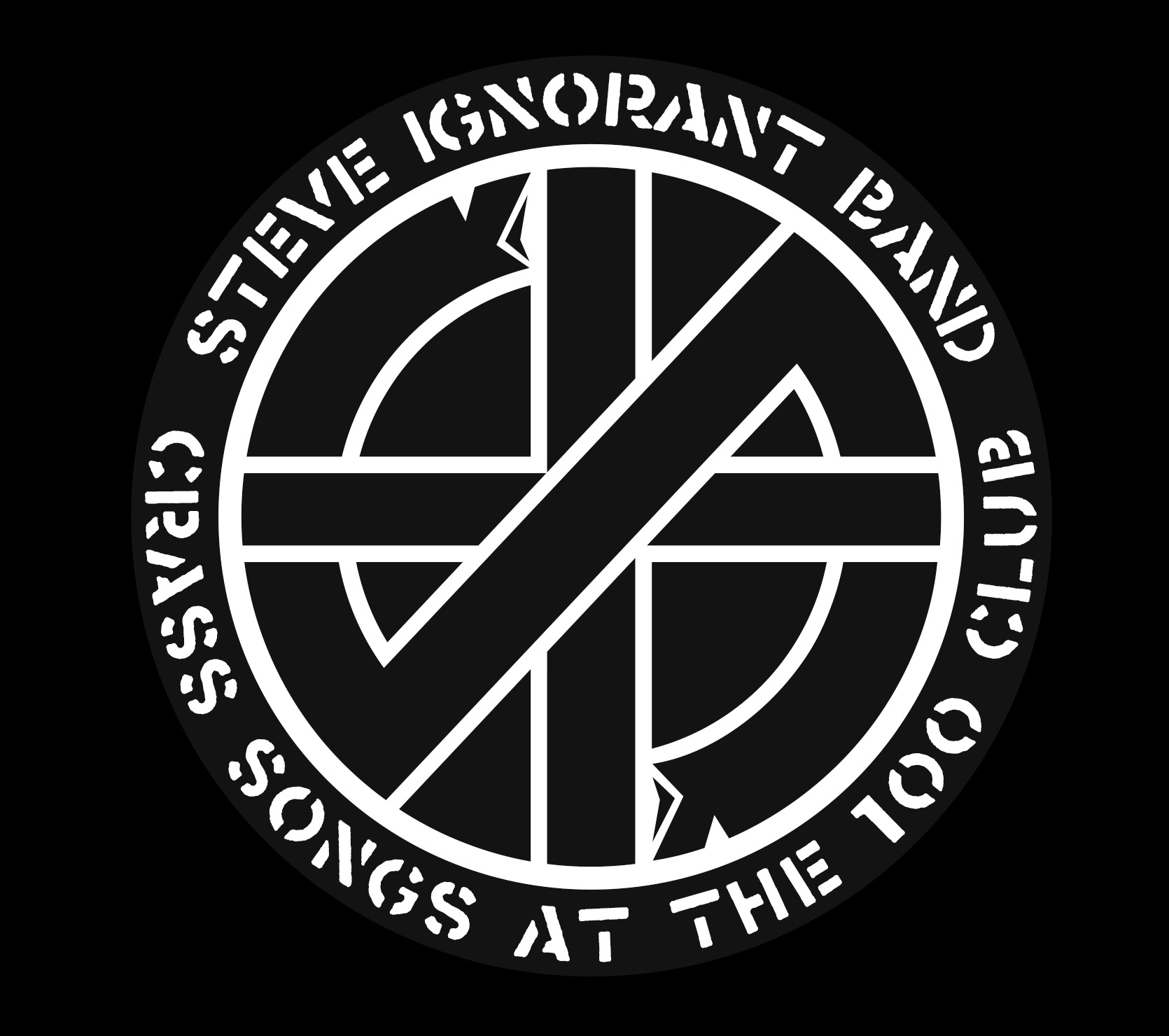 レア CRASS Steve Ignorant Band 日本未発売 CRASS SONGS AT THE 100 CLUB limited edition live album will go on