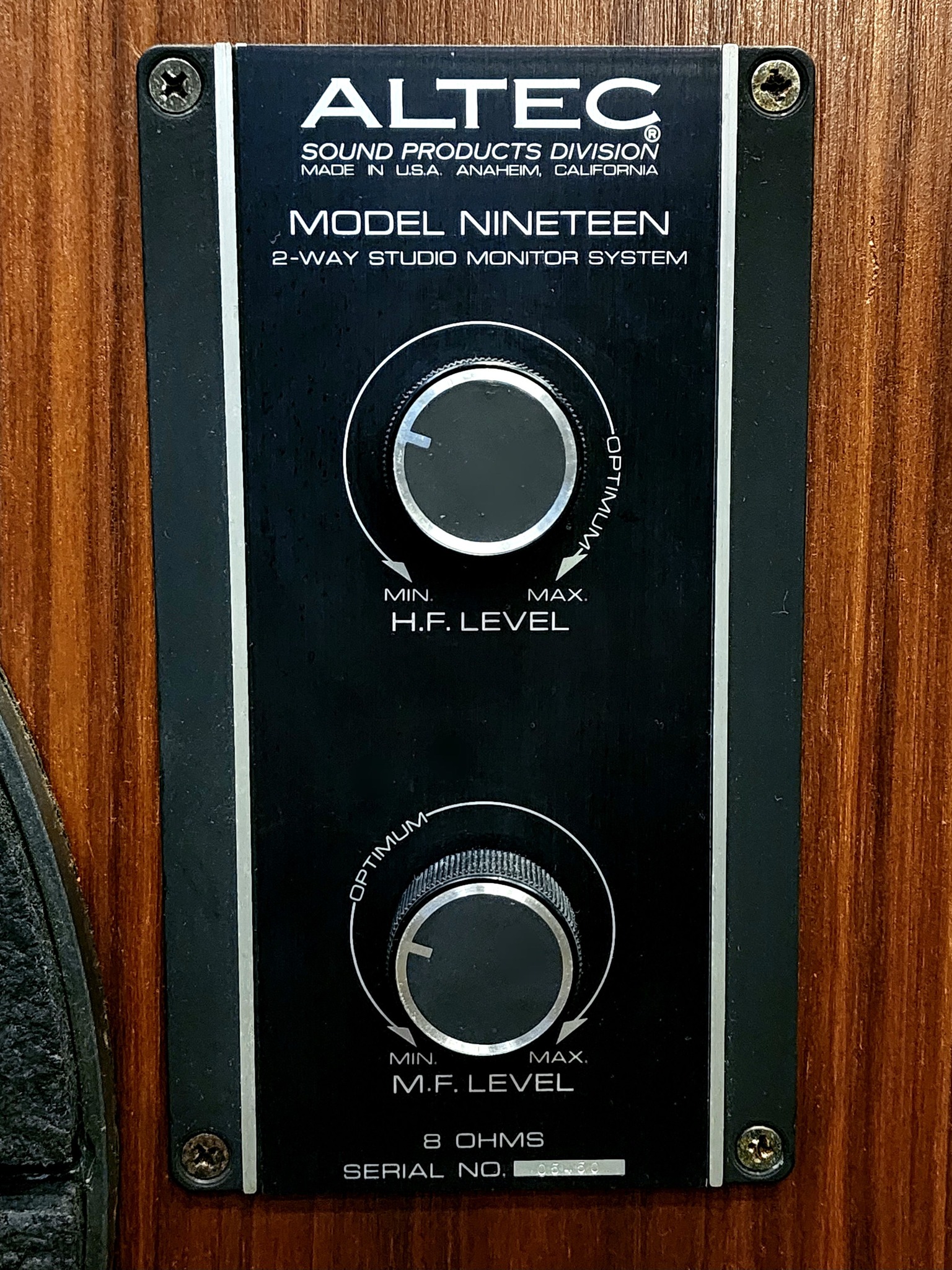 Altec Model 19 speakers for sale at Wooster Vintage Audio