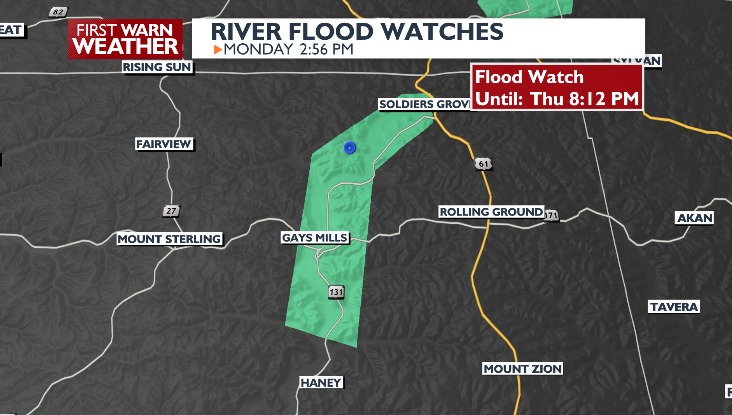 News - The Kickapoo River is under a flood watch until Thursday from ...