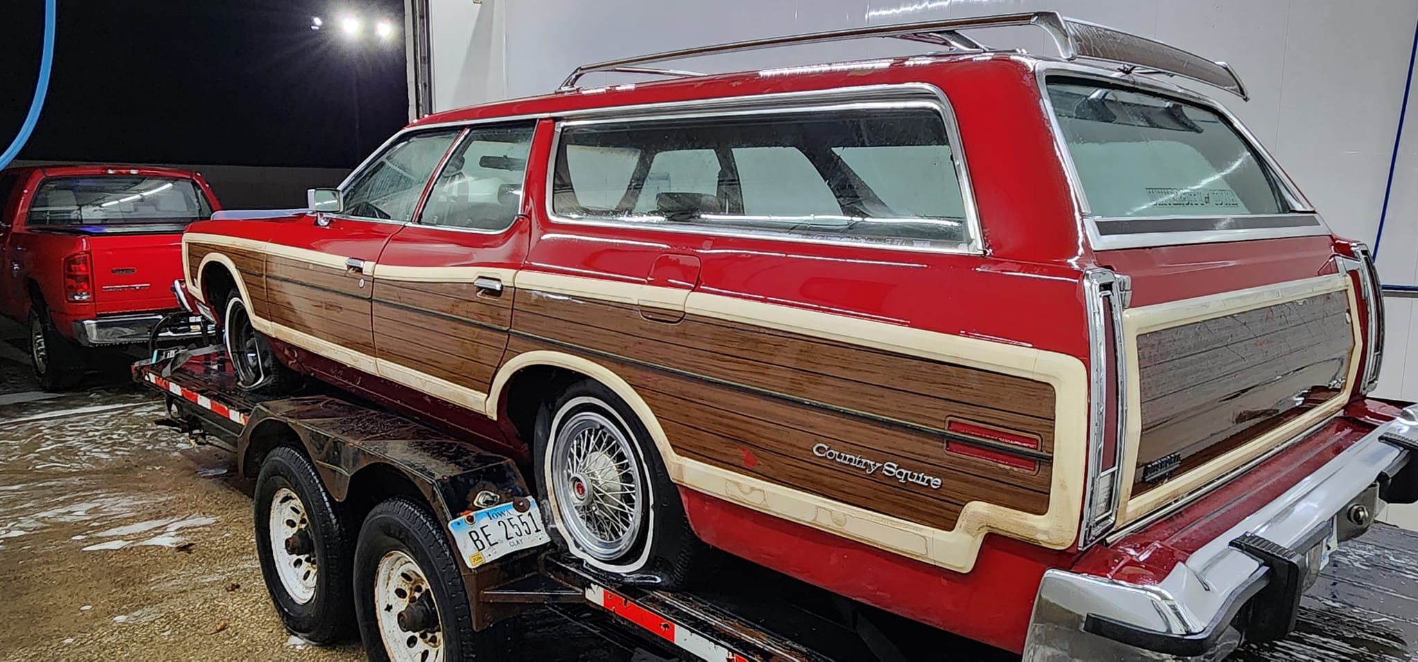 1977 Ford LTD Country Squire Wagon with 460 V8 Engine