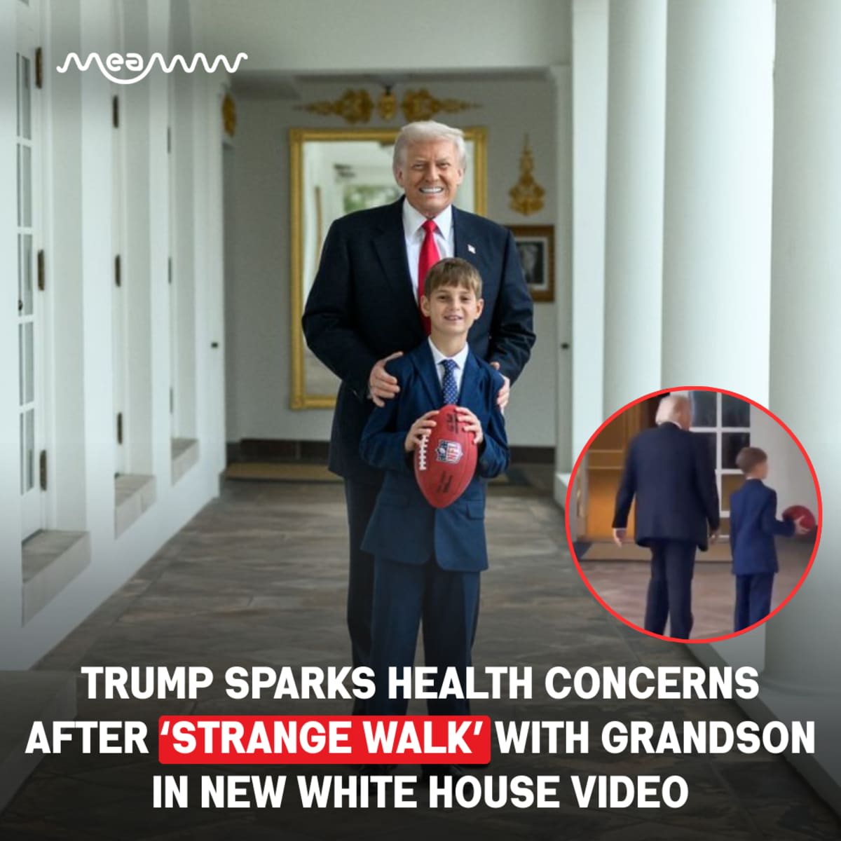 MEAWW - Full Story: https://news.meaww.com/trump-sparks-health-concerns ...