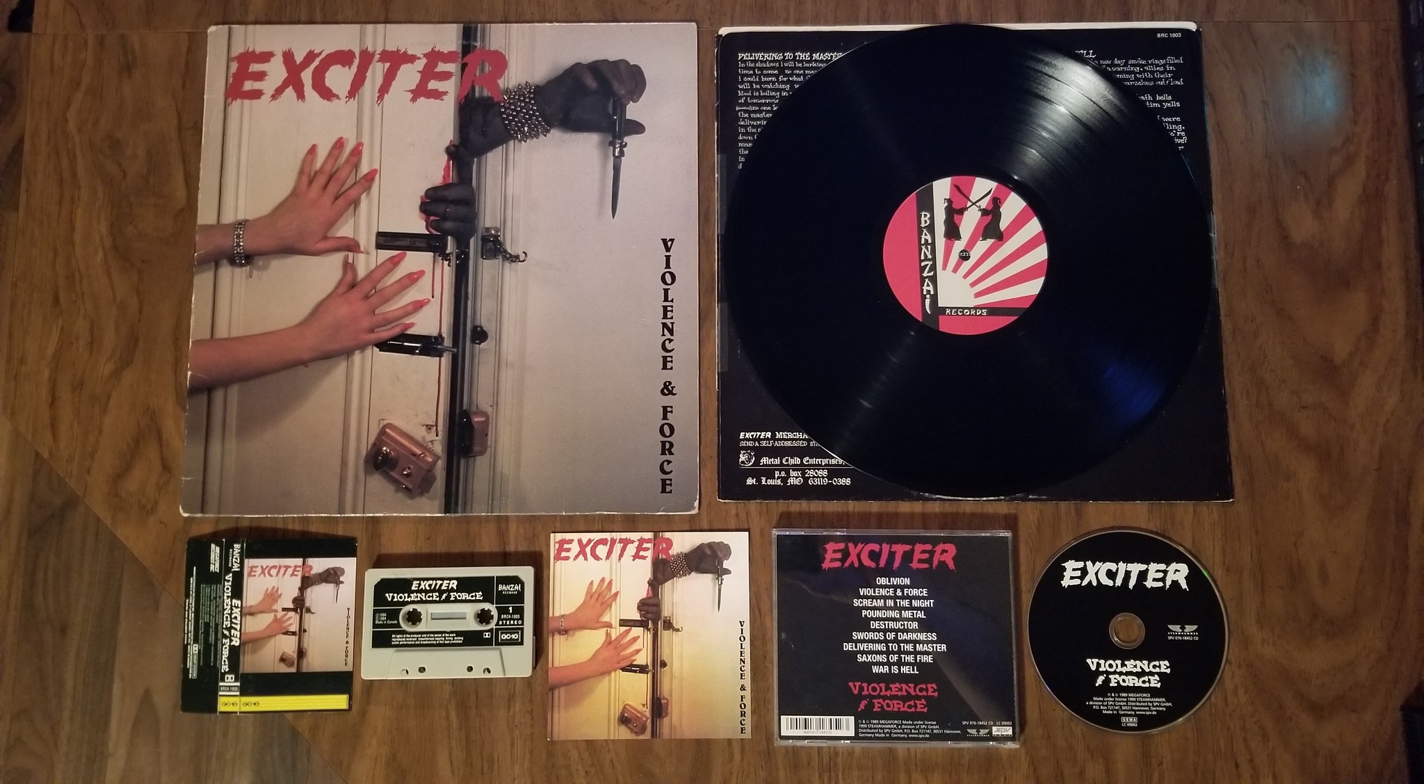 m/ Exciter - Violence \u0026 Force (1984) \m/ . Speed Metal from Ottawa
