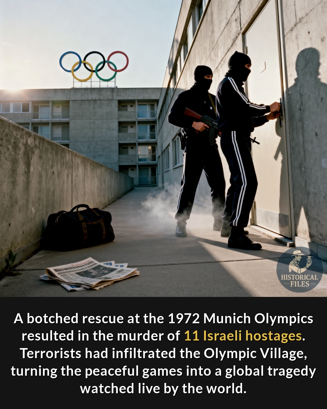 Historical - The 1972 Munich Olympics were meant to celebrate peace but ...