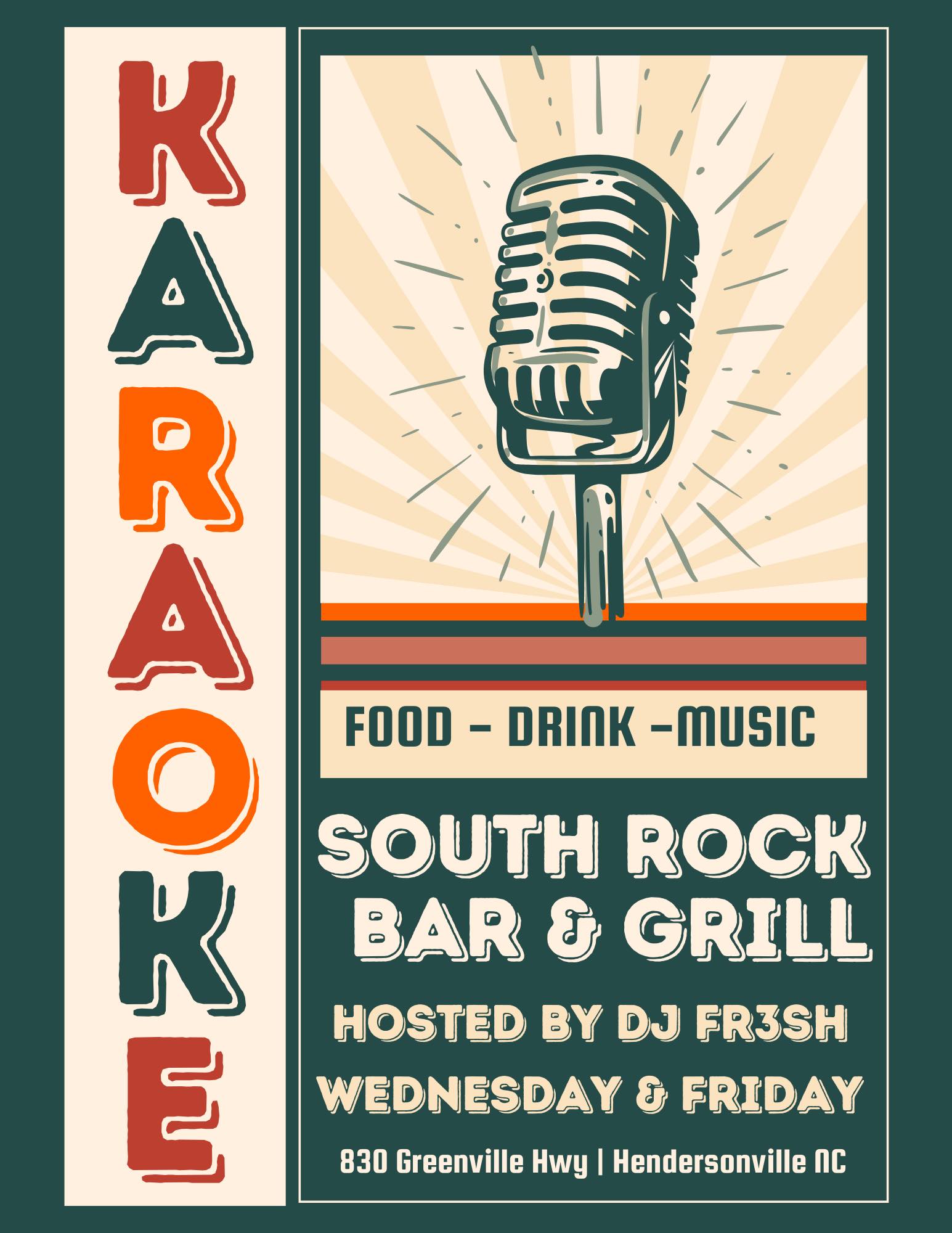 South Rock Sports Grill live music and food