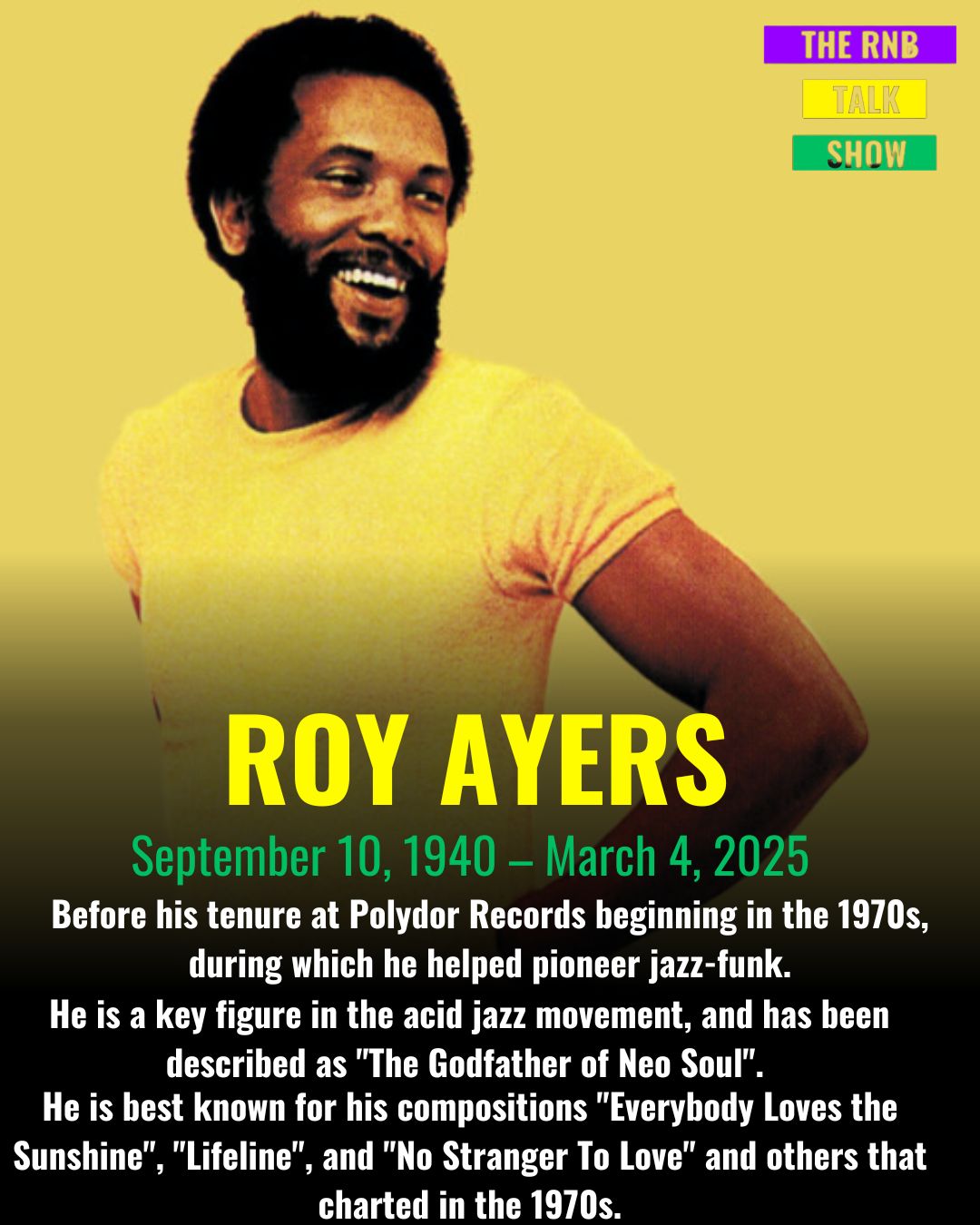 Remembering Roy Ayers and his Coffy soundtrack