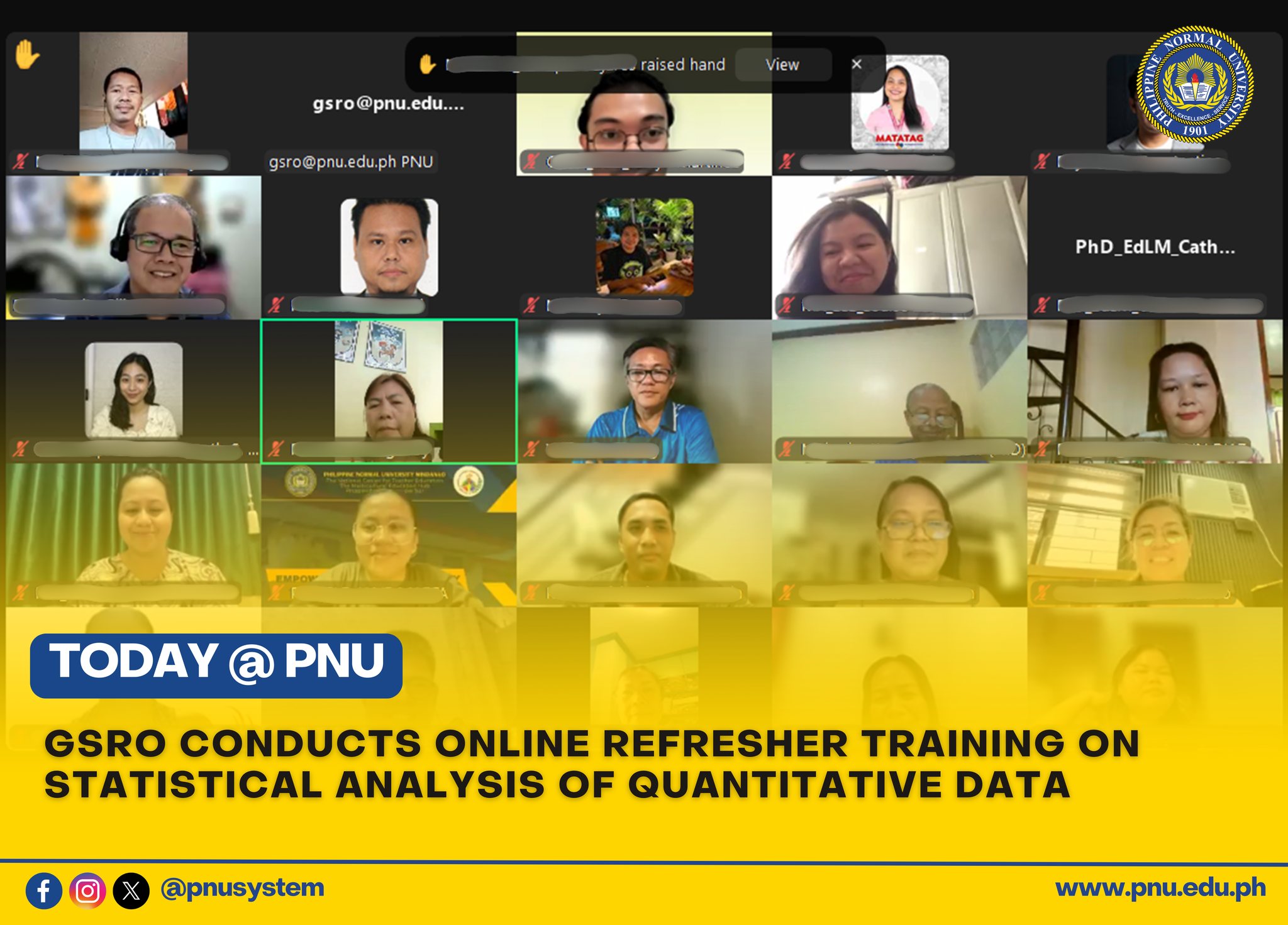 PNU - The Graduate Student Research Office (GSRO) of the Philippine ...