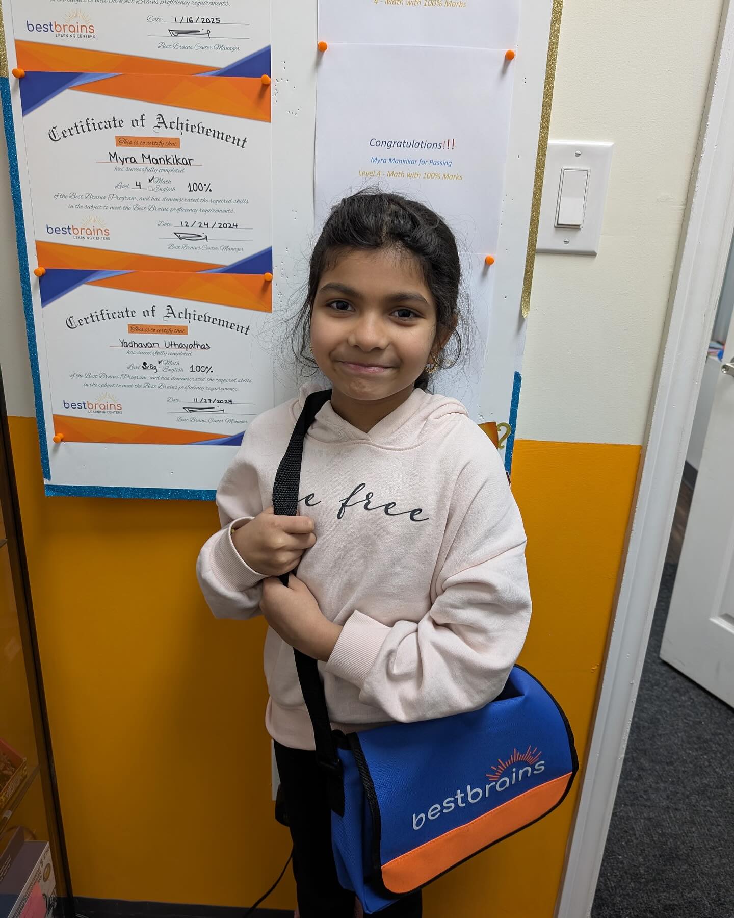 Best - Congratulations to Myra Mankikar for scoring a perfect 100% on ...
