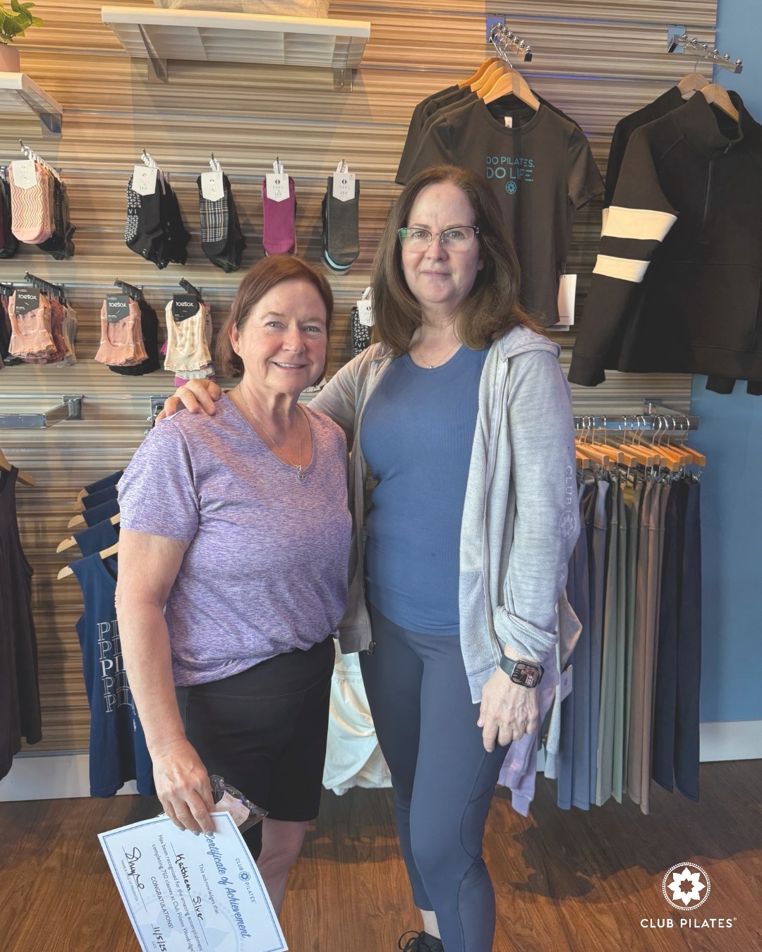 Club Pilates - It was Kathleen's 750th class today. What... | Facebook