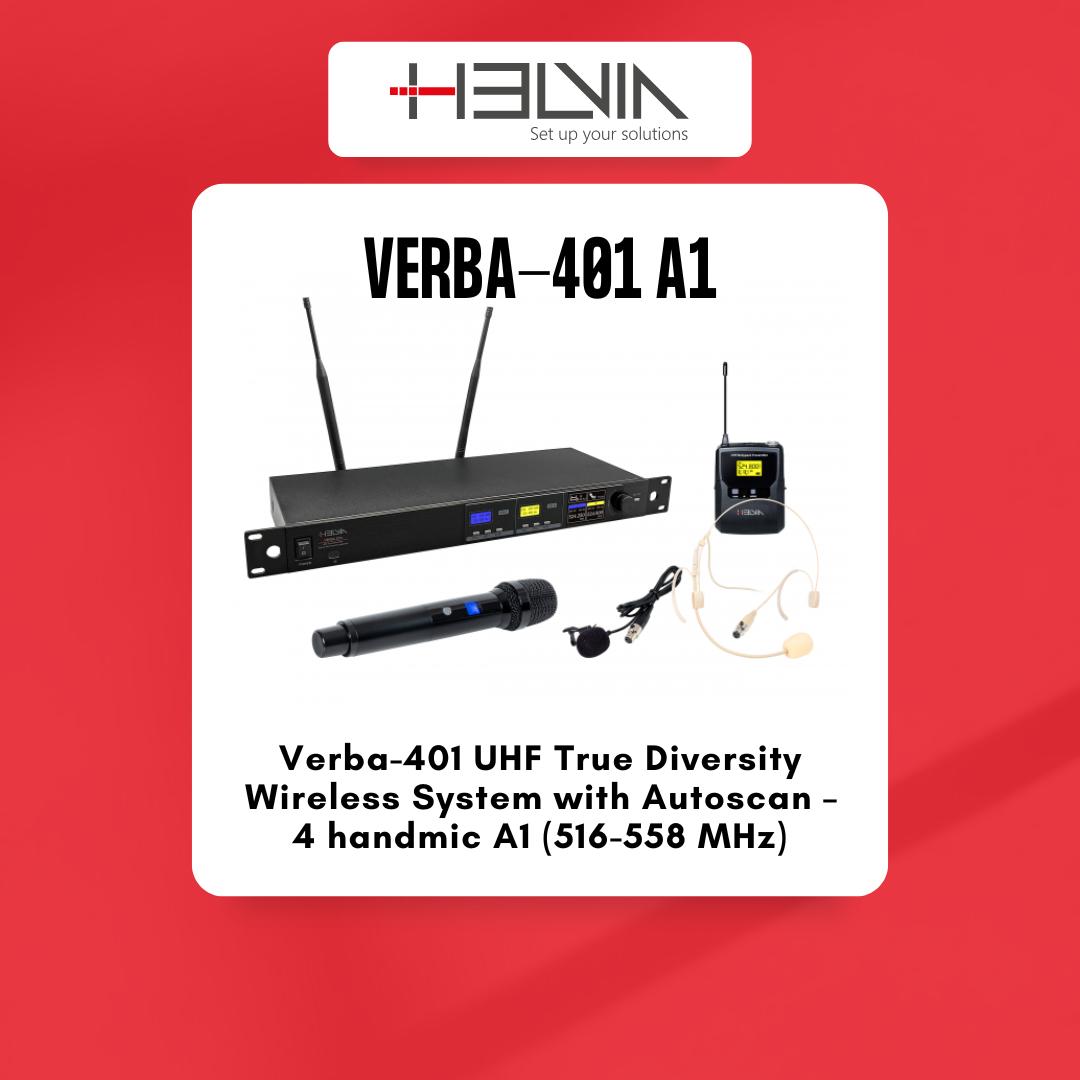 Helvia - 🎤 Meet the VERBA Series Wireless System Powerful, clear, and ...