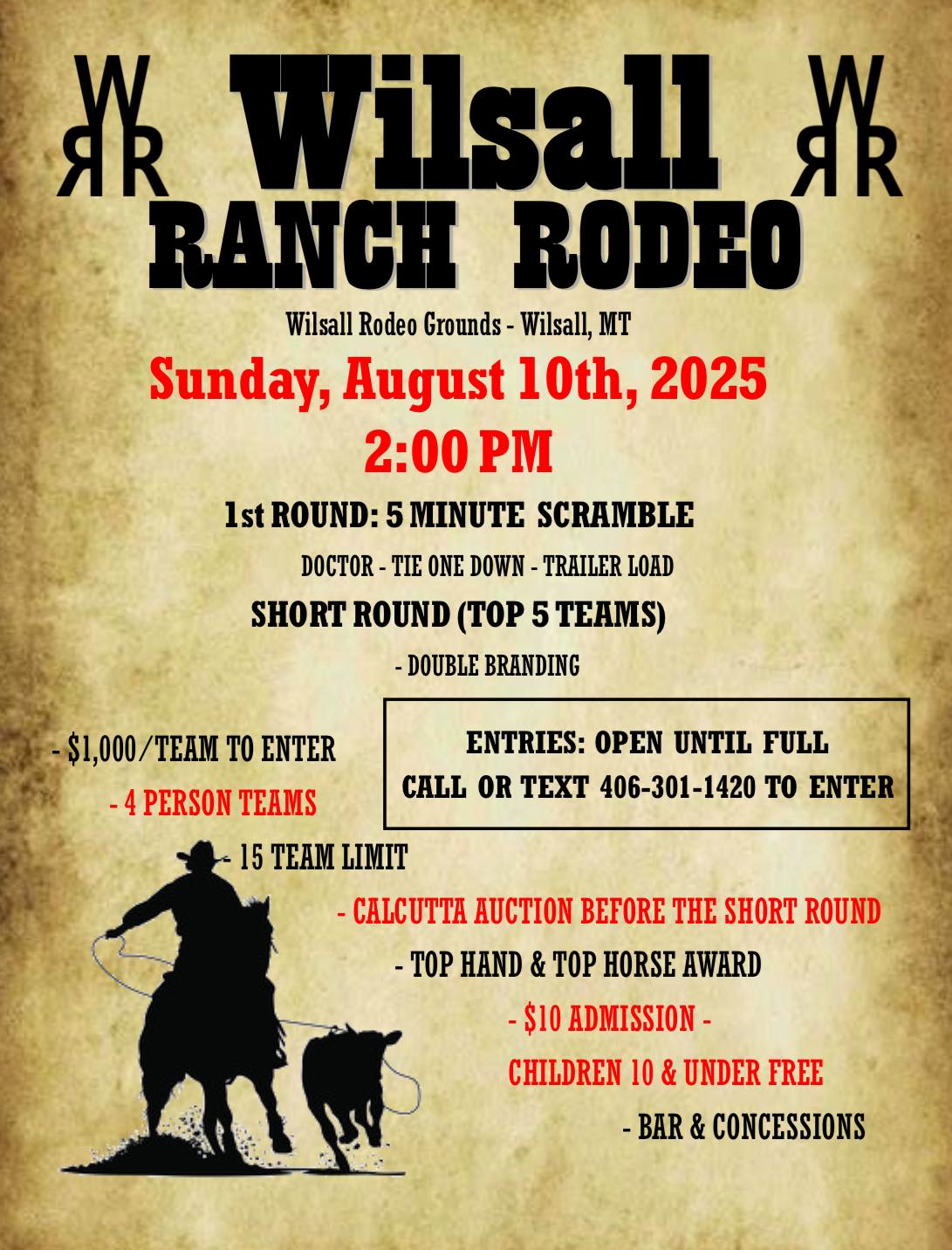 Wilsall Ranch Rodeo | Wilsall MT