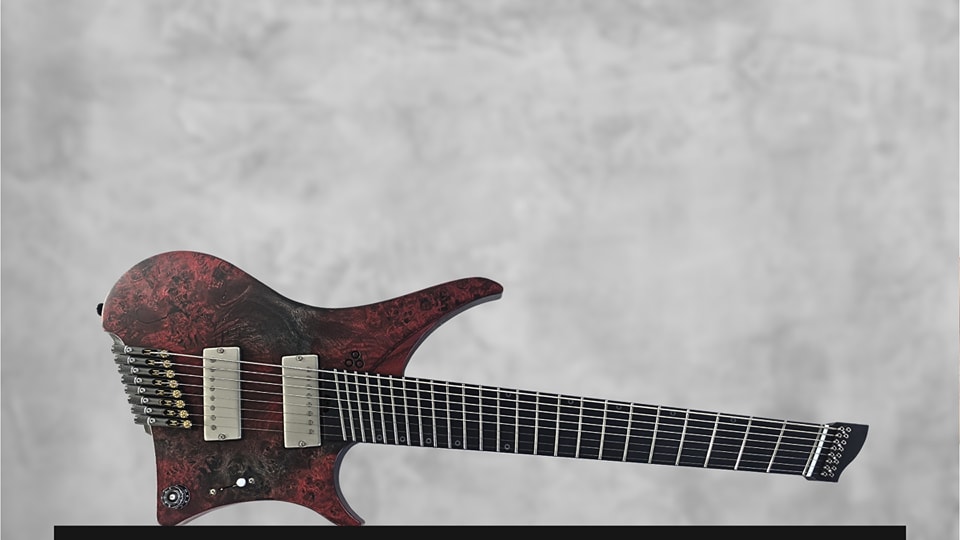 Goc Guitars introduces Materia Classic 7 in vintage sunburst