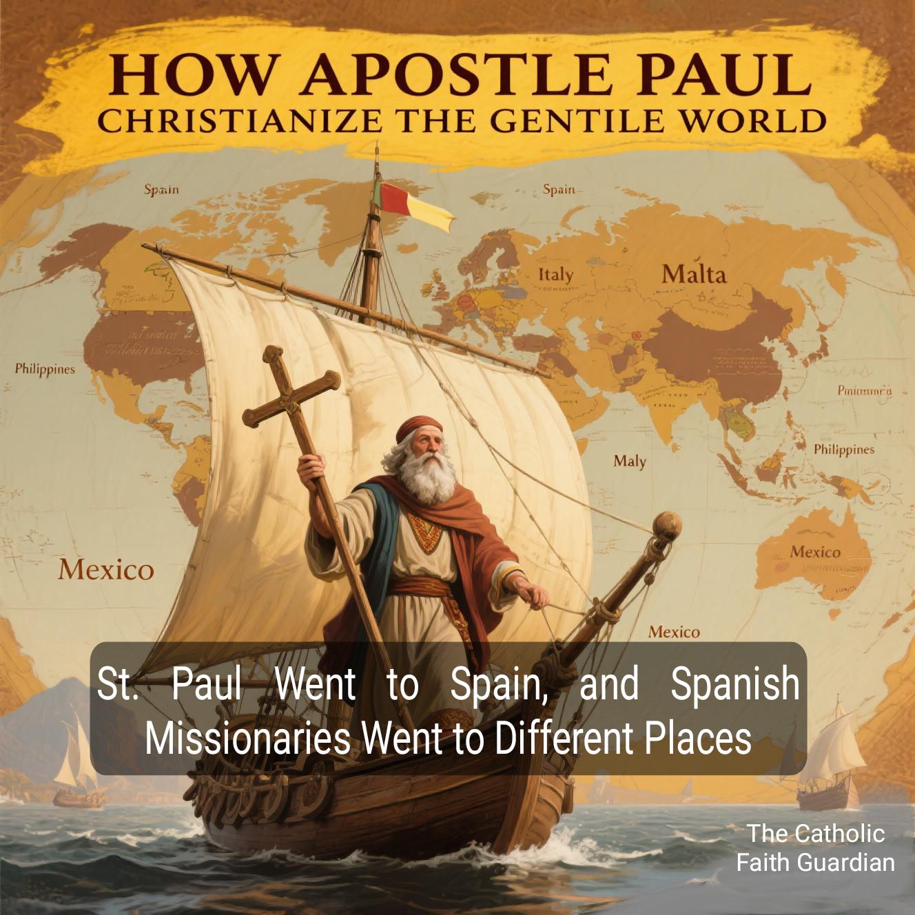 The Catholic - 🔥 𝐒𝐏𝐀I𝐍: 𝐇𝐎𝐖 𝐀𝐏𝐎𝐒𝐓𝐋𝐄 𝐏𝐀𝐔𝐋 𝐂𝐇𝐑𝐈𝐒𝐓𝐈𝐀𝐍𝐈𝐙𝐄𝐃 𝐓𝐇𝐄 𝐆𝐄𝐍𝐓𝐈𝐋𝐄 ...