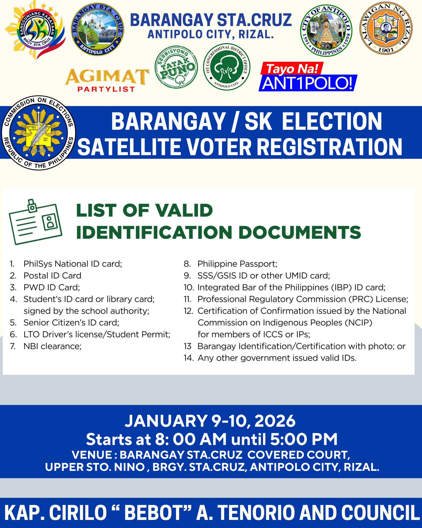 Barangay Sta. Cruz added a new photo. - Barangay Sta. Cruz