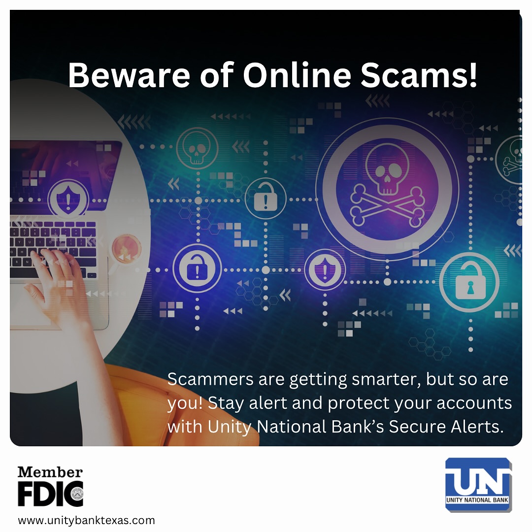 Scam calls and phishing emails are... - Unity National Bank | Facebook
