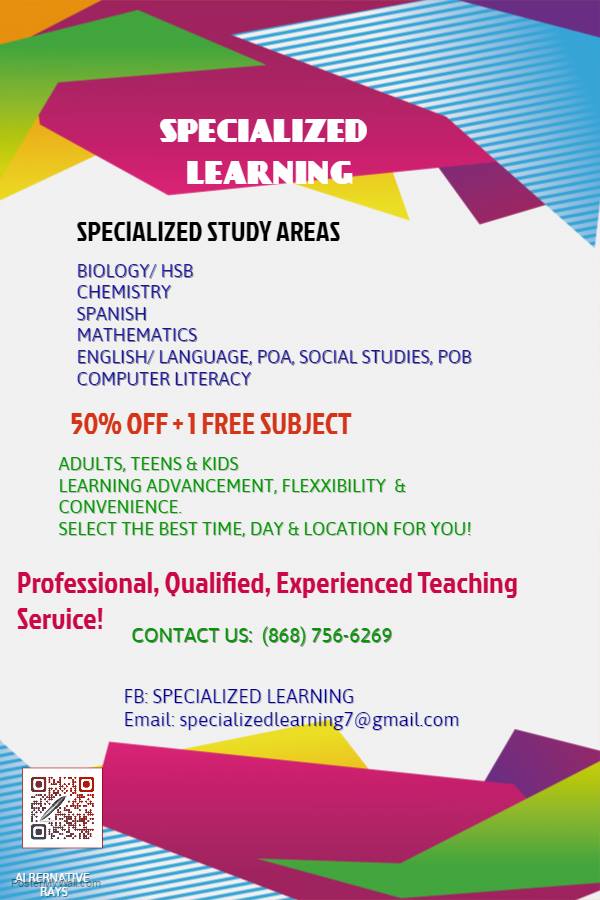 Specialized Learning
