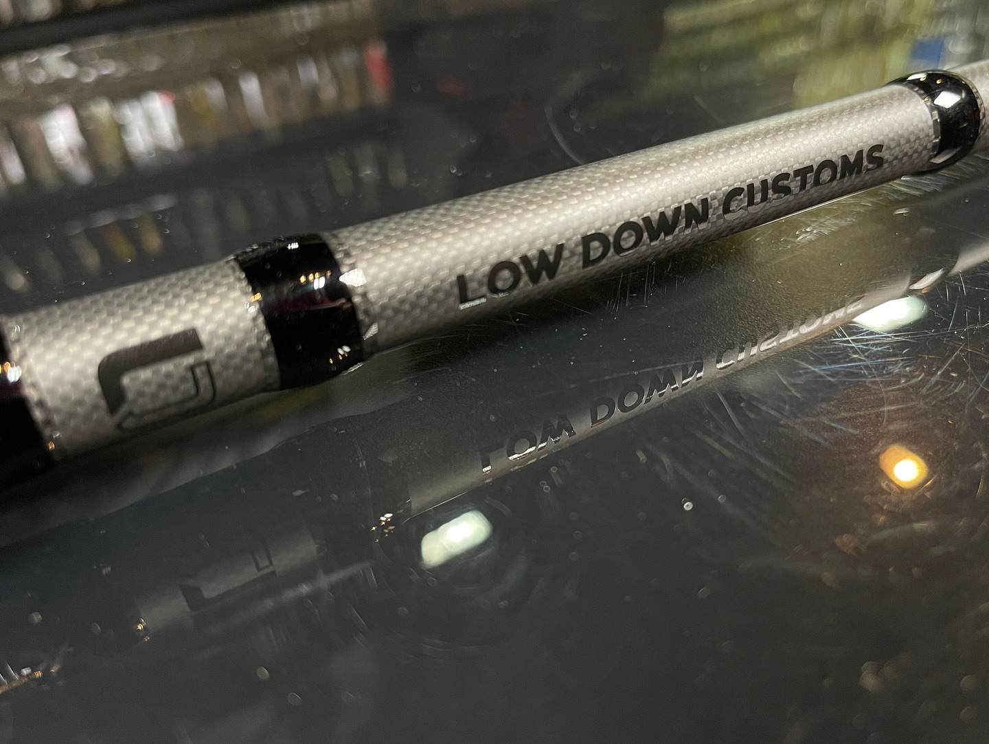 Low Down Customs x Butch Brown Swimbait 24/7 collaboration rods