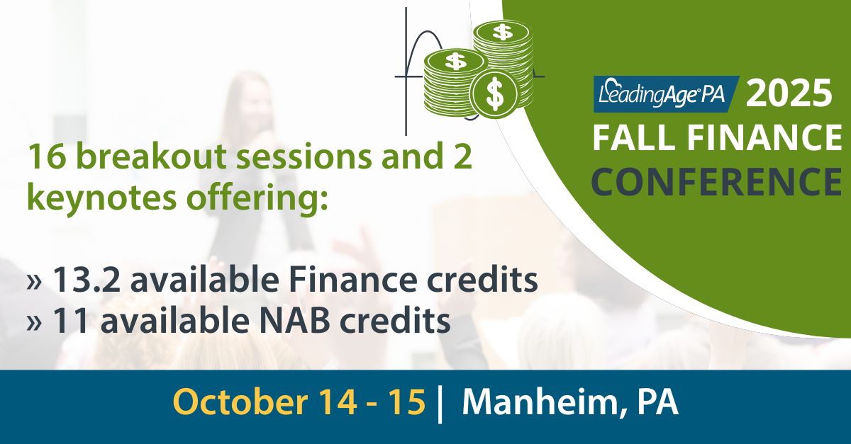 LeadingAge - Registration is open for the 2025 Fall Finance Conference ...