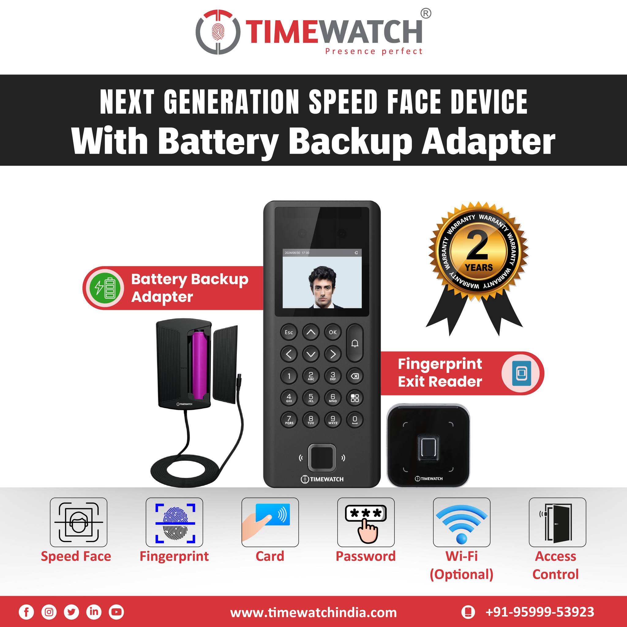 Introducing Speed Face Device... - TimeWatch Infocom Pvt Ltd | Facebook