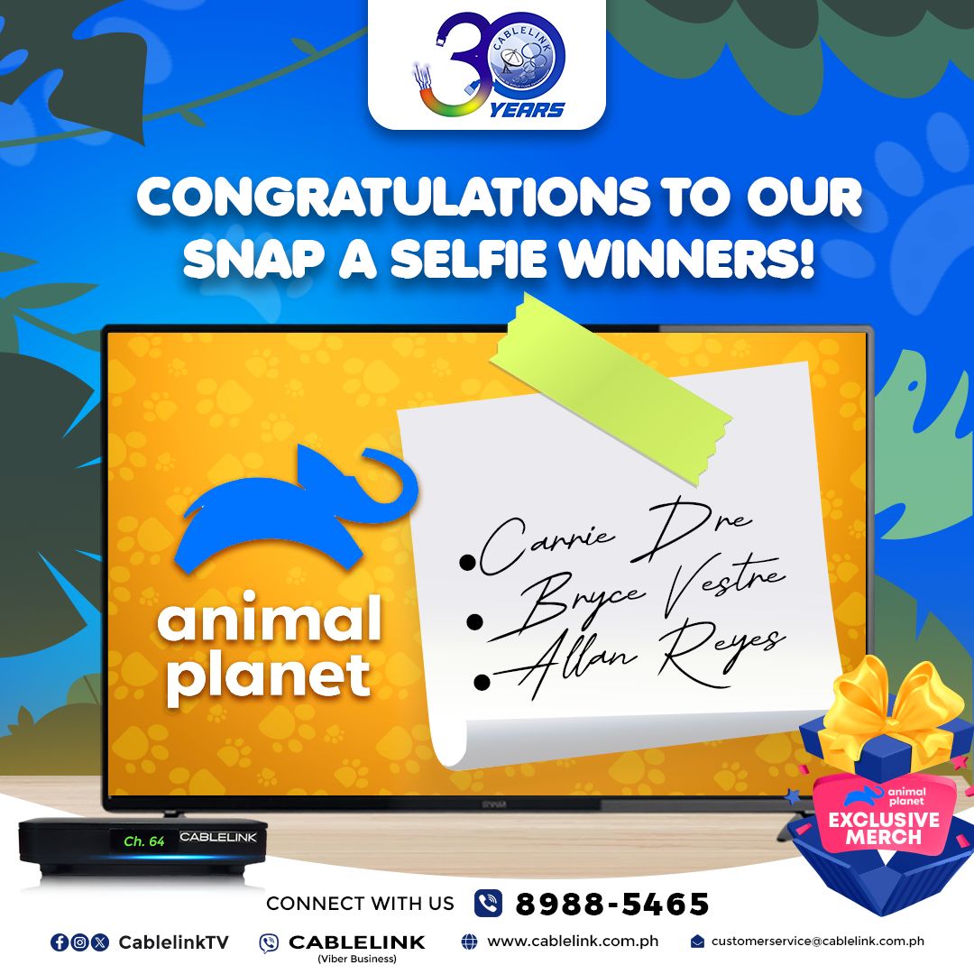 CablelinkTV - 🎉🐾 Congratulations to our Snap A Selfie... | Facebook
