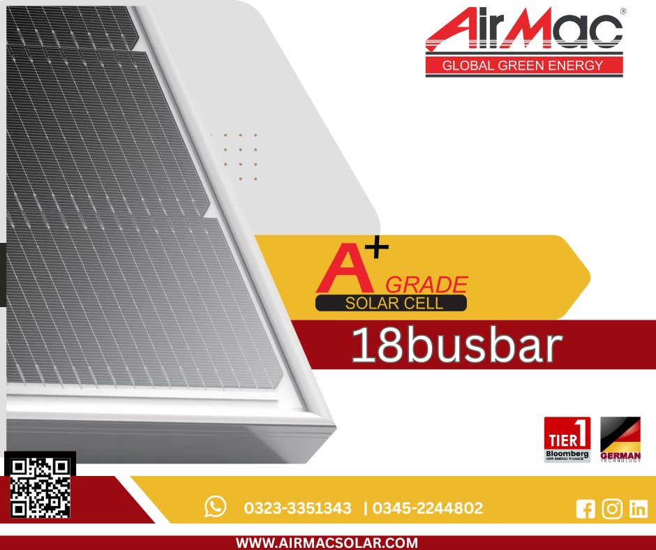 Airmac Solar - Global Green Energy - JAVED SOLAR PRODUCTS | Facebook