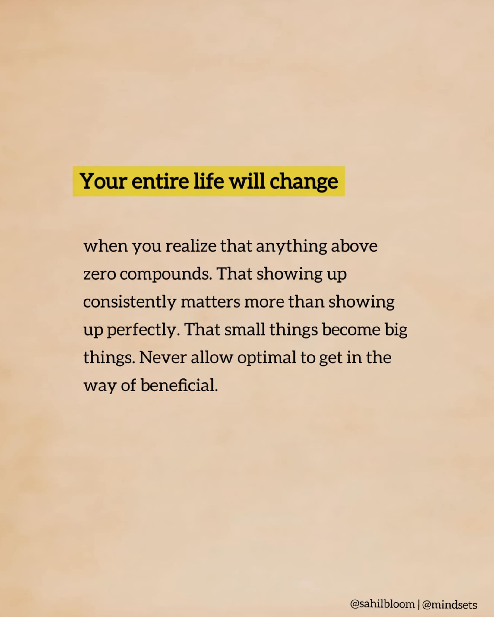 Mindsets - 🙌🪐🍀 Your entire life will change when you realize that ...