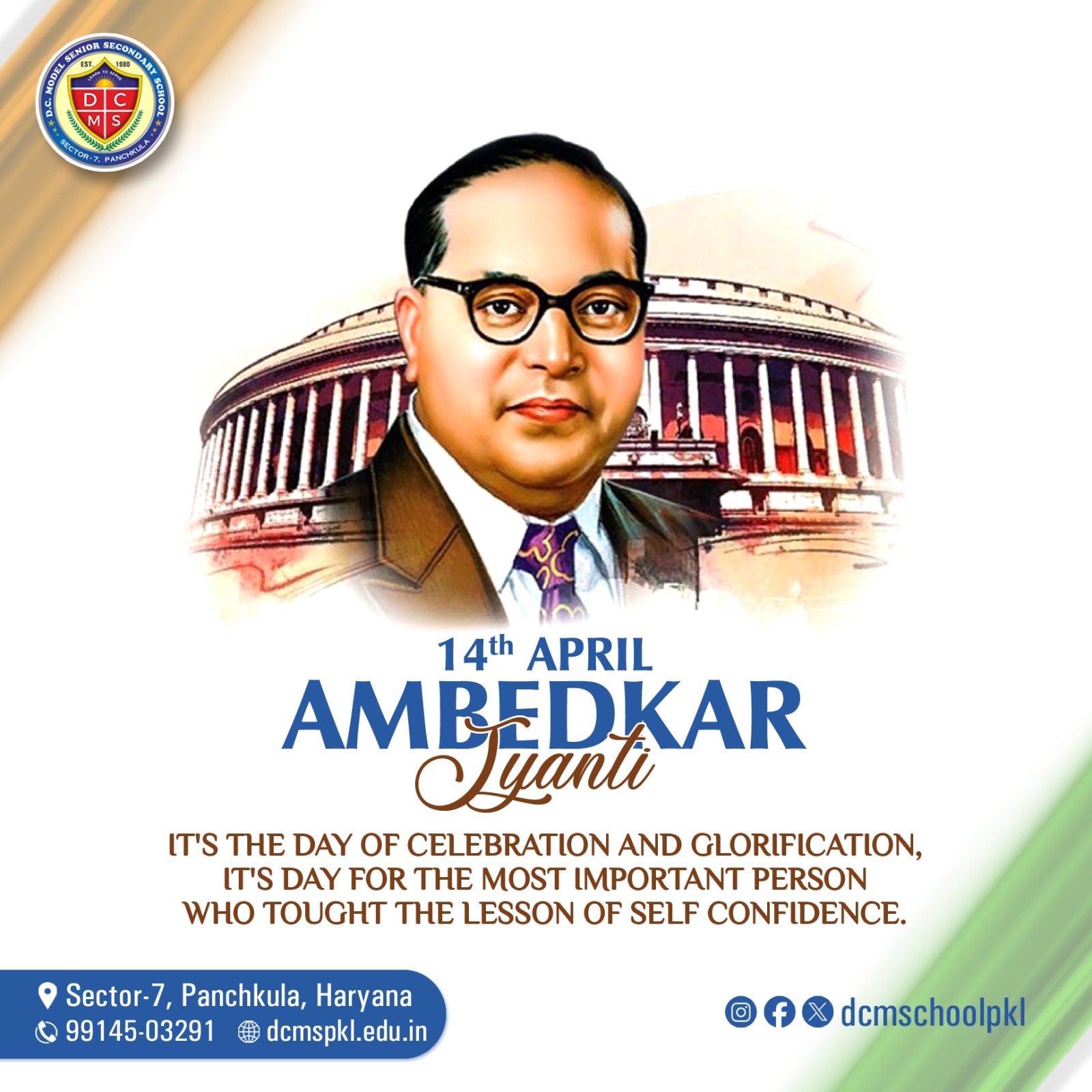 DCM - Honoring the architect of the Indian Constitution, Dr. B.R ...