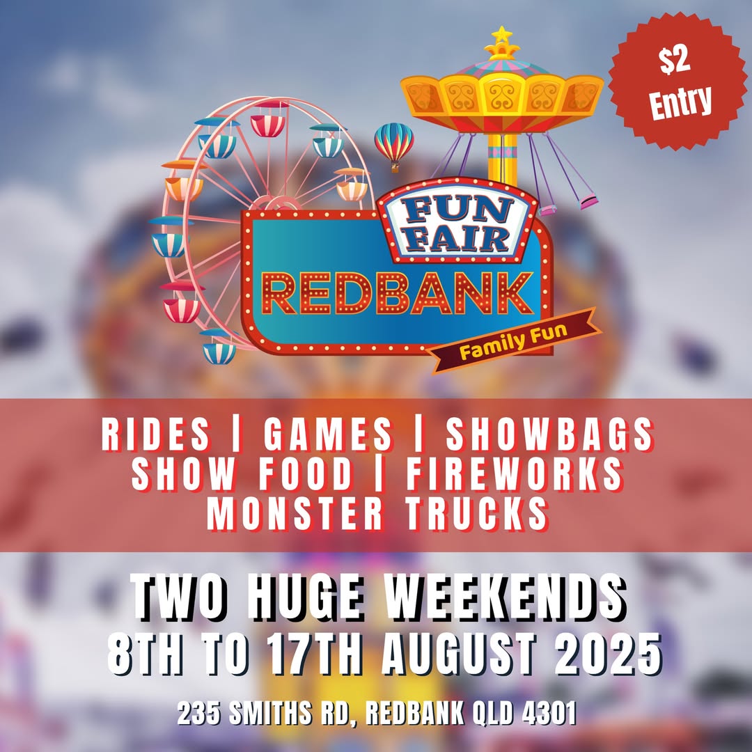 The #RedbankFunFair is back... - Queensland Amusement Hire | Facebook