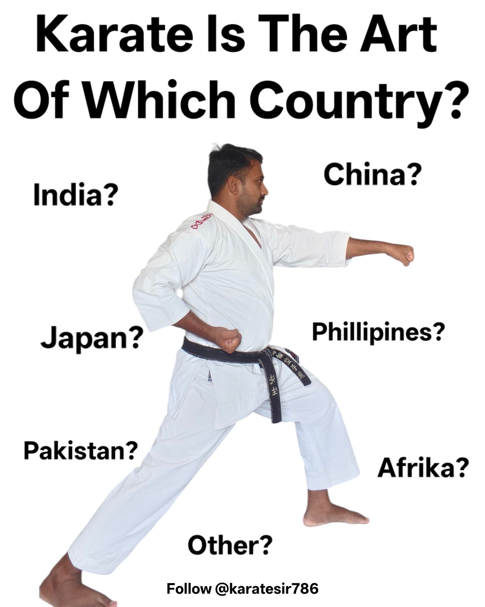 IS KARATE CHINESE OR JAPANESE ⁉️