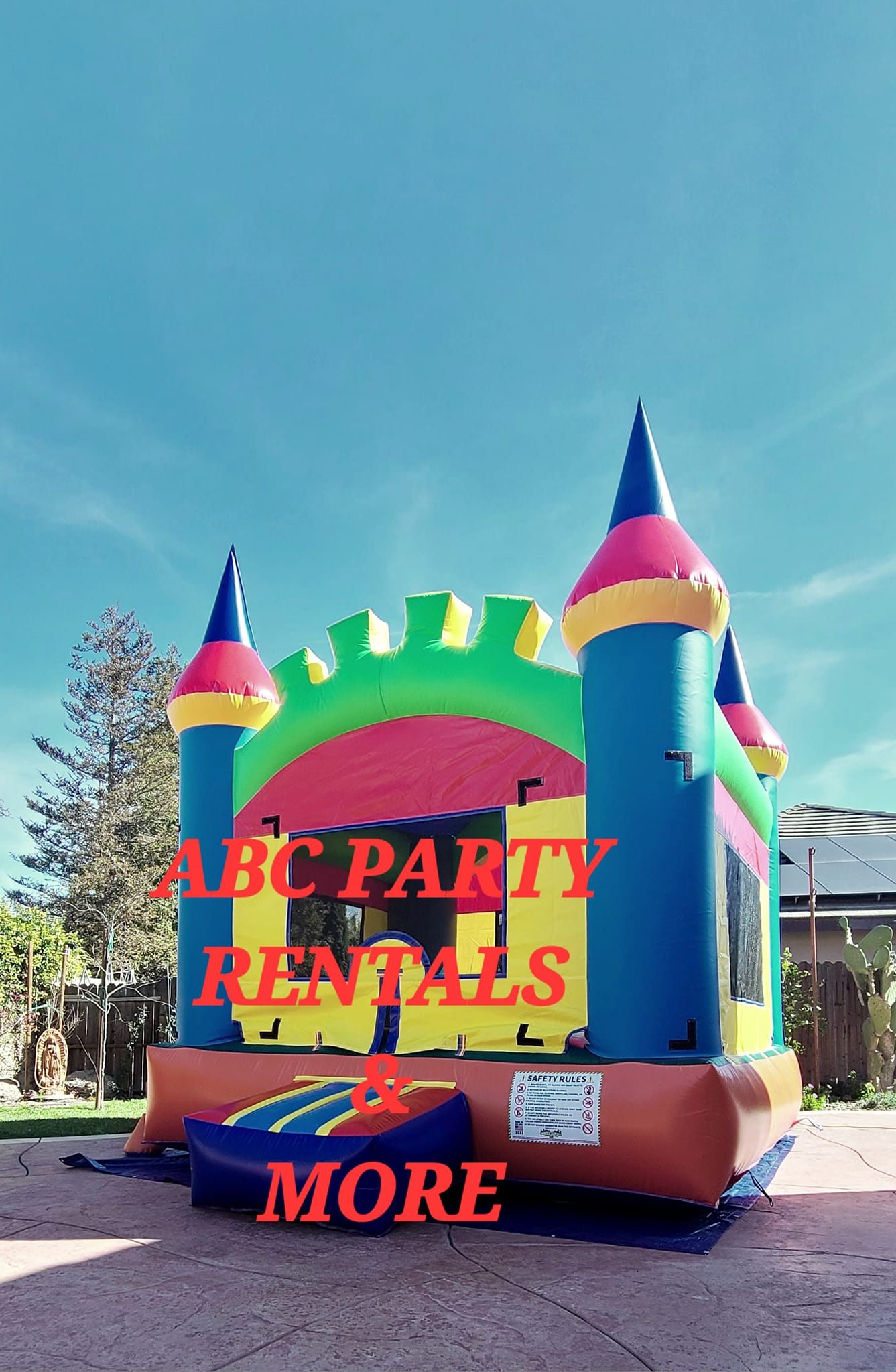 Abc party rentals & more | Lathrop CA