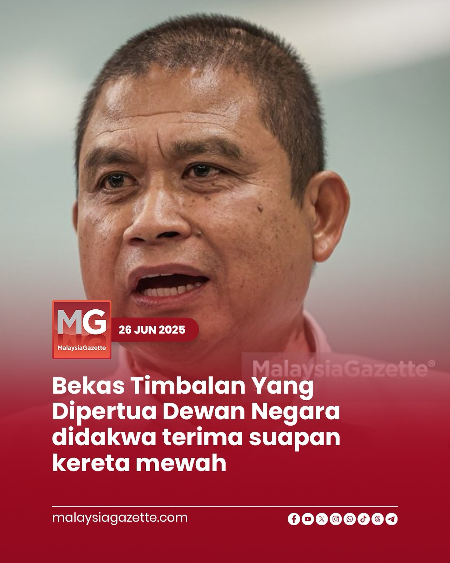 Malaysia - Bekas Timbalan Yang Dipertua Dewan Negara Datuk Seri Mohamad ...