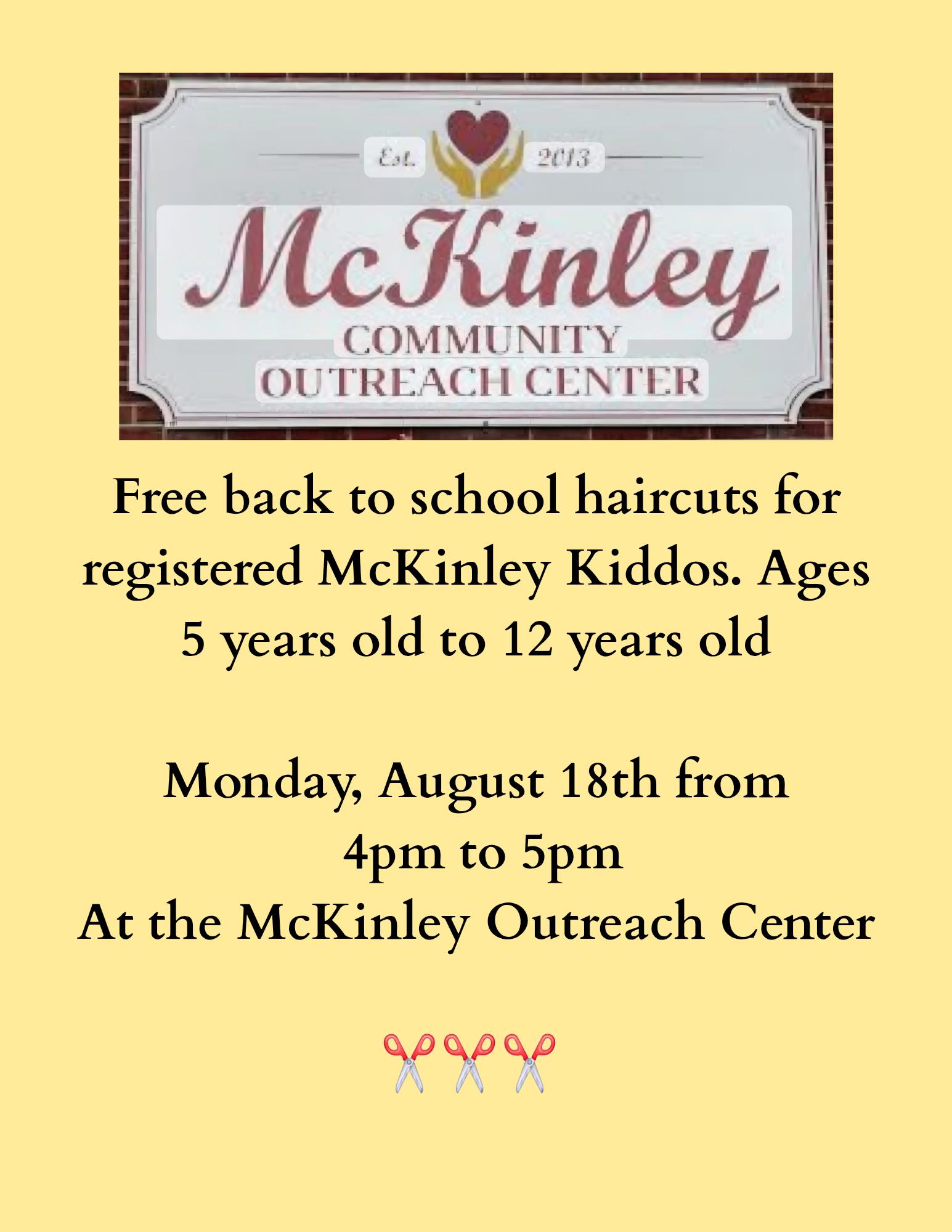 Mckinley Community... - Mckinley Community Outreach Center