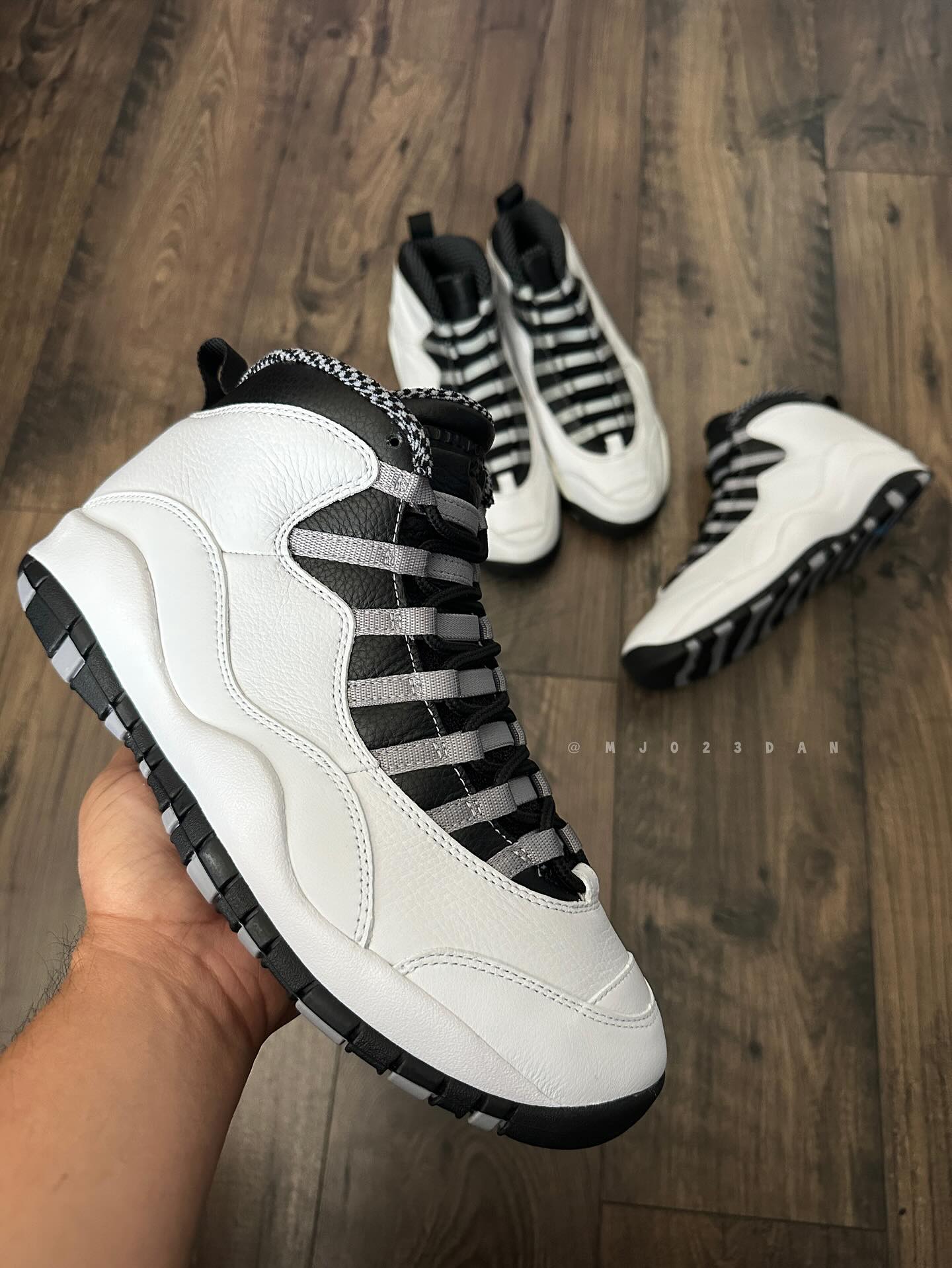 Debuted in 1994, the Jordan 10 'Steel' first hit the stores during